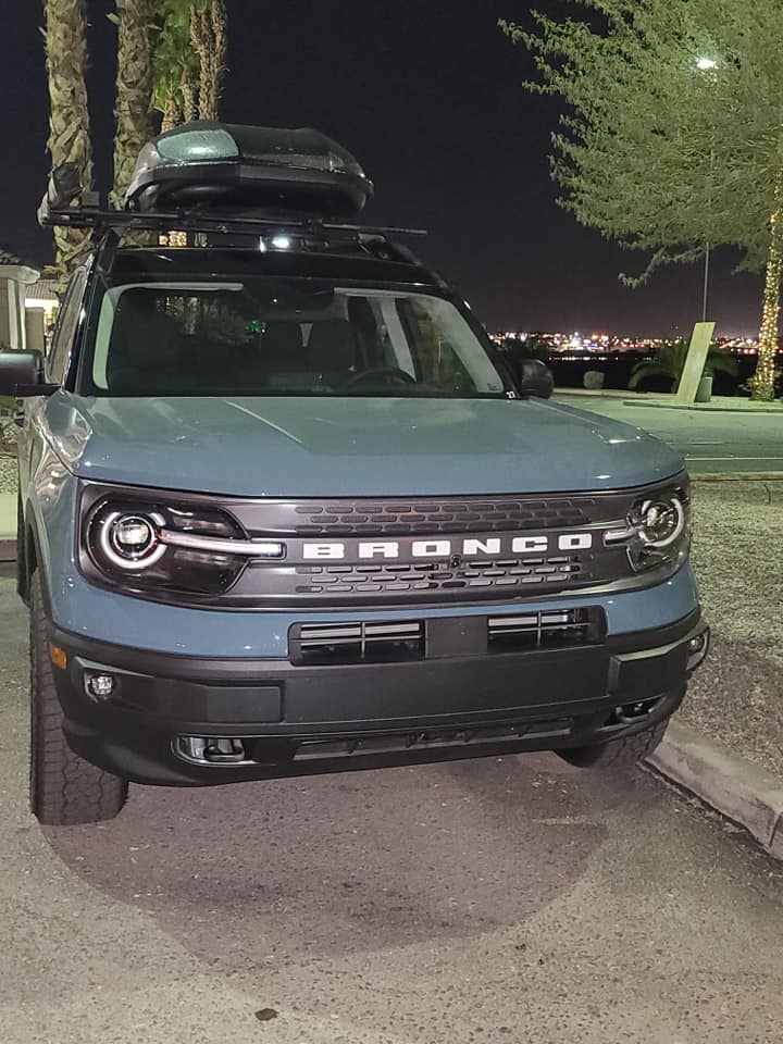 Ford Bronco Area 51 thread Area 51 Bronco Sport Night Time