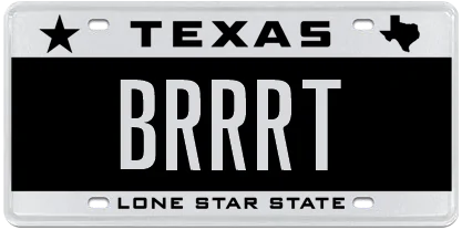 Ford Bronco Custom vanity license plate for Bronco? 1600291606833