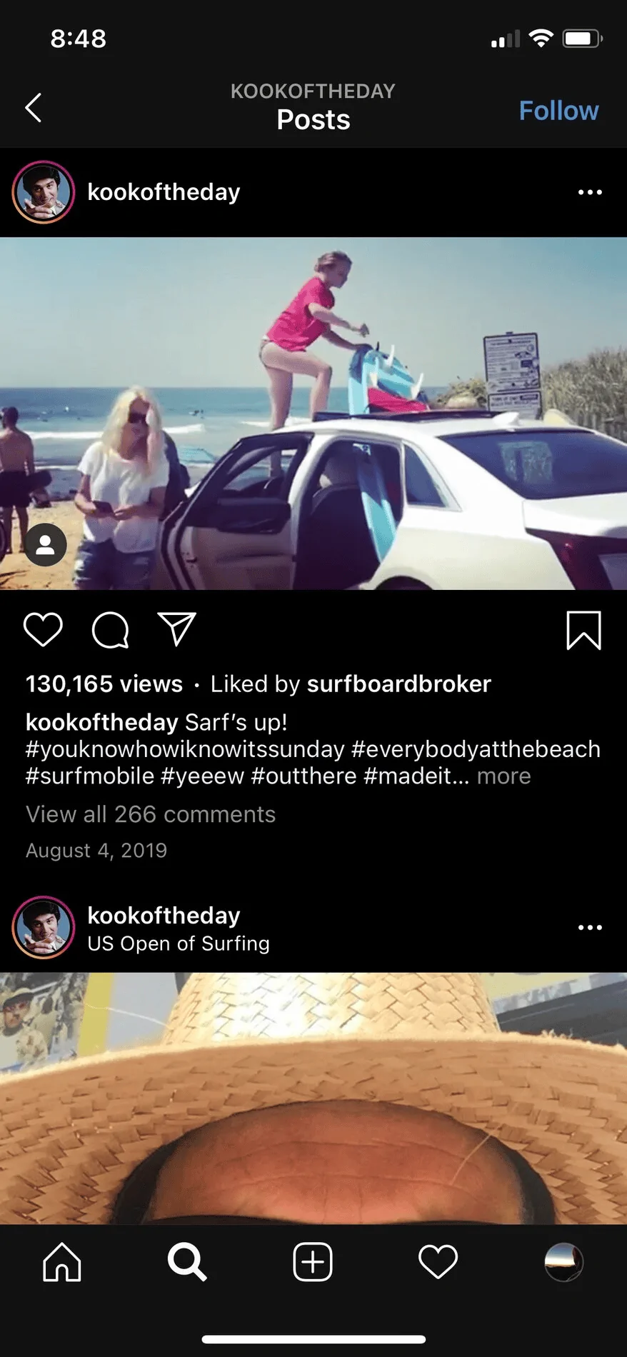 Ford Bronco surfboard in a 2 door 1600359025341
