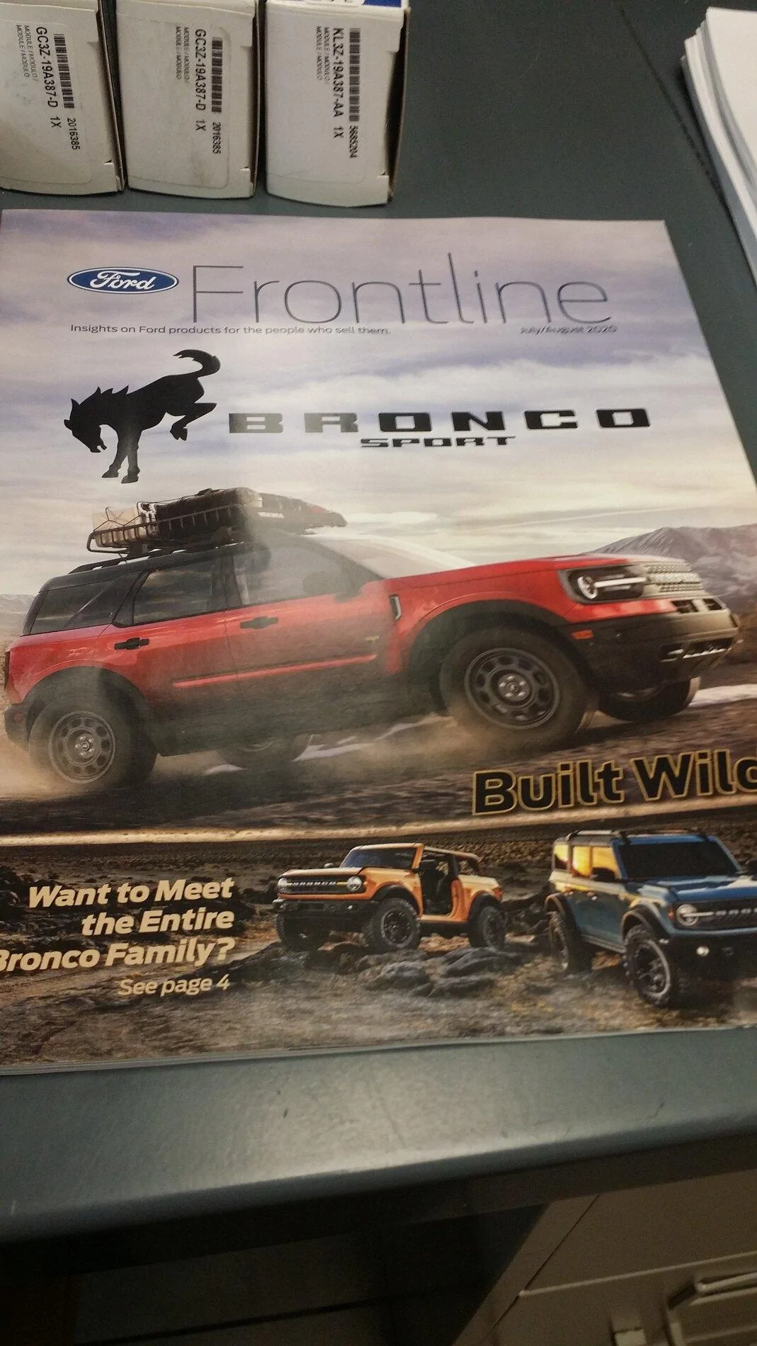 Ford Bronco Current issue of Frontline arrived 20200917_154253