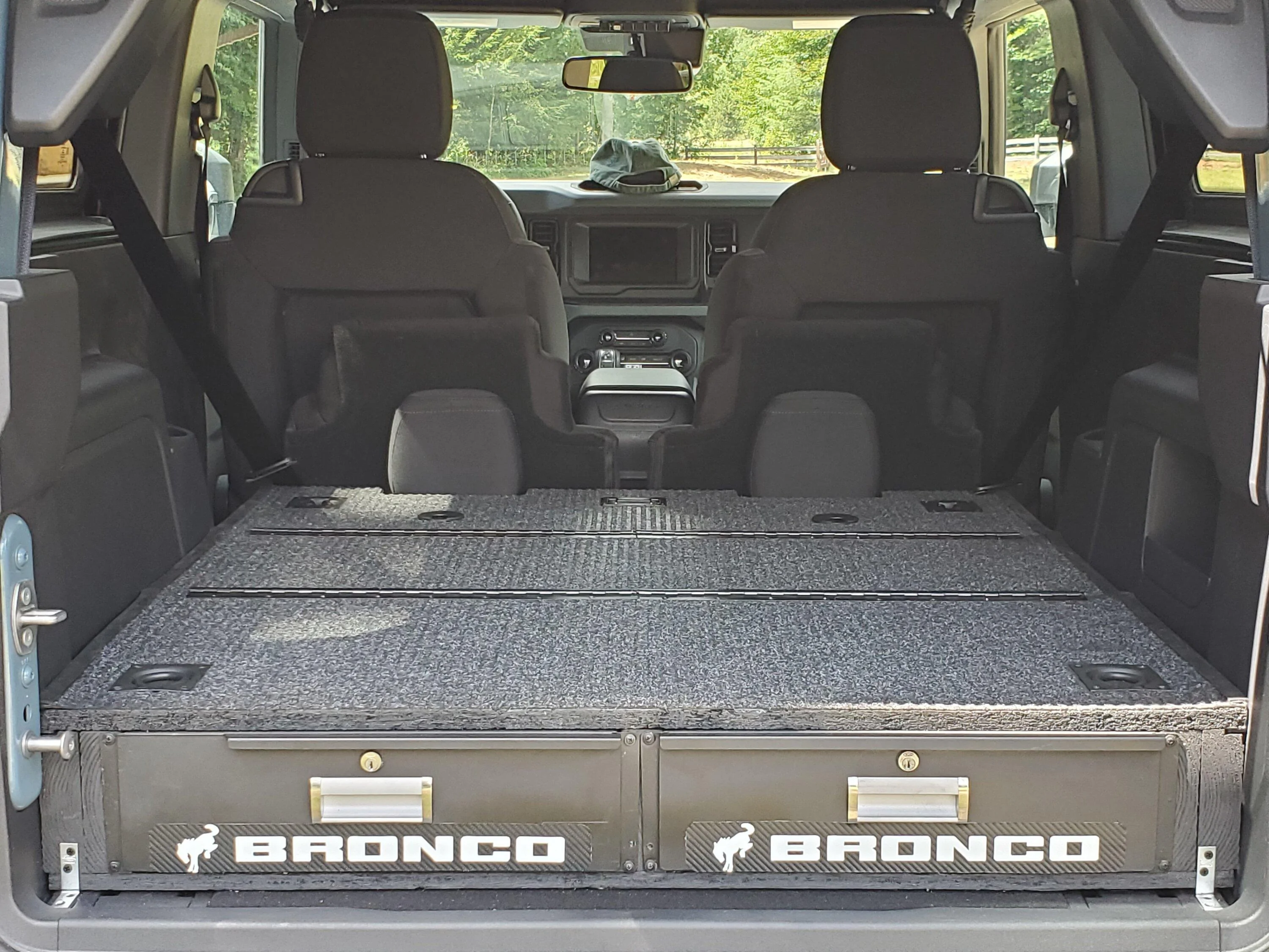 Ford Bronco Rear Seat Delete, DIY Platform 2-Door 20220813_124626
