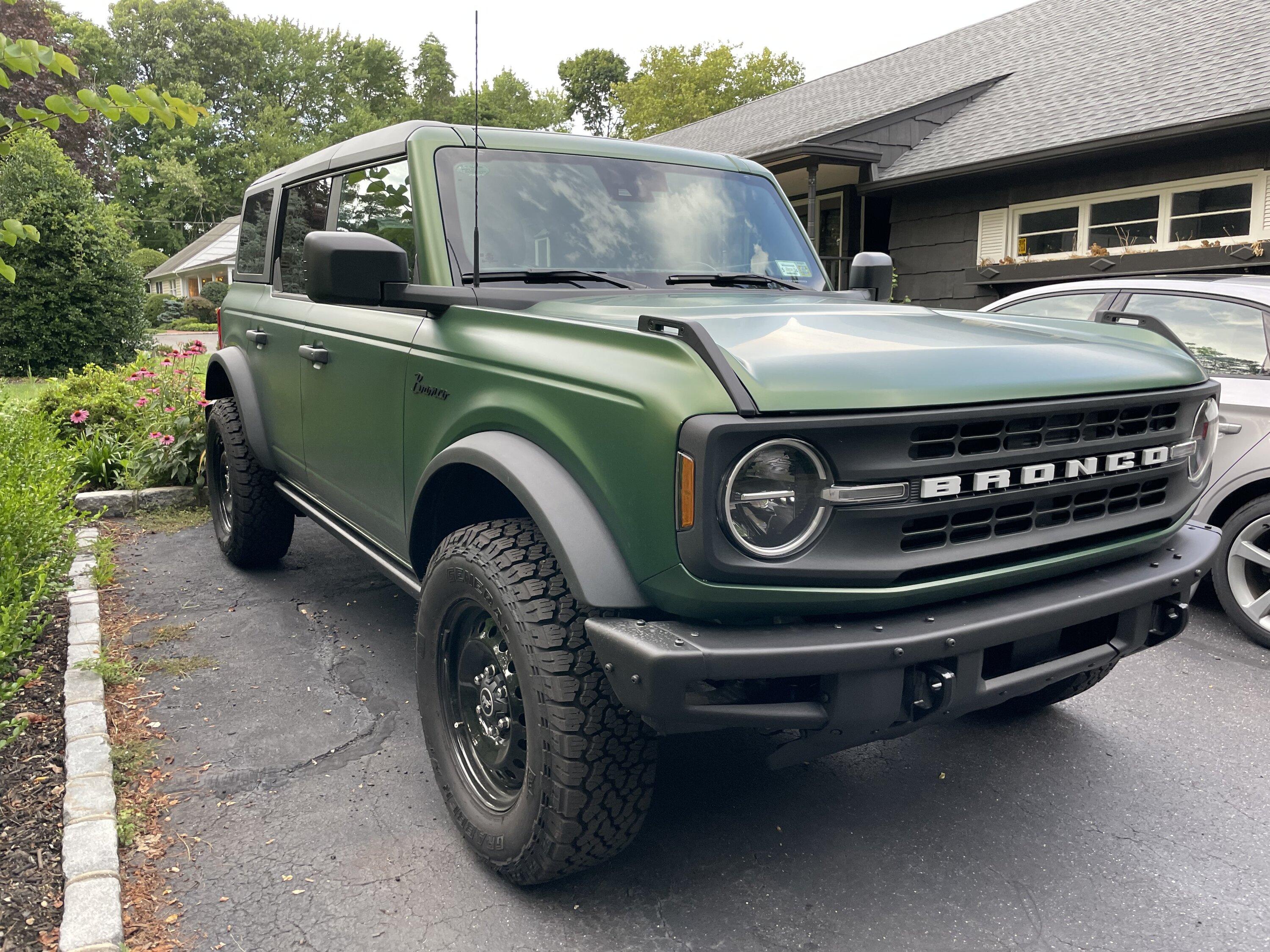 Ford Bronco Anyone running 1 inch wheel spacers? 49C7EF45-90B7-413C-9B0C-037E39574C87