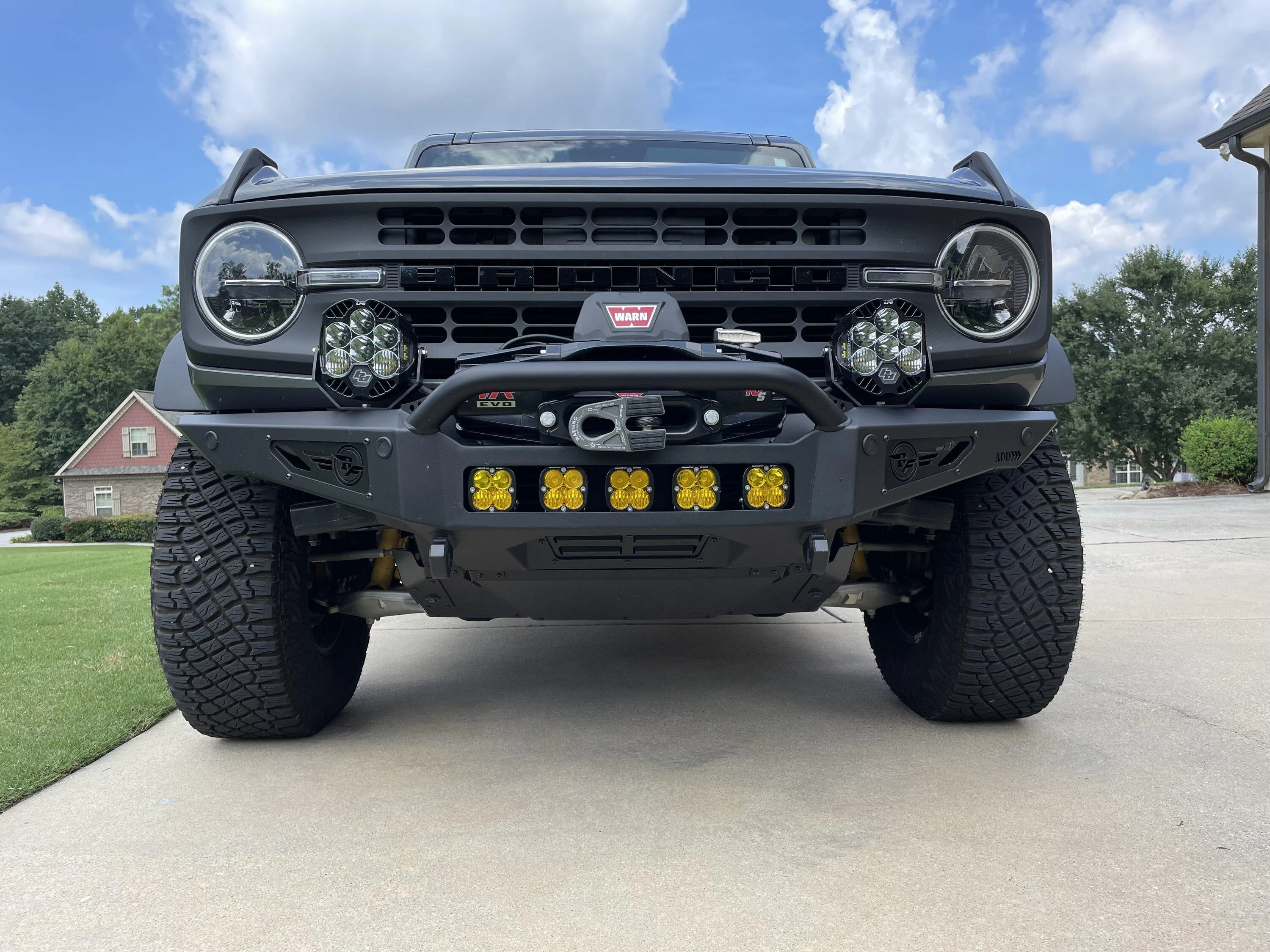 Ford Bronco Addictive Desert Rock Fighter Winch/Bumper - feedback? Photo Aug 16, 12 46 07 PM