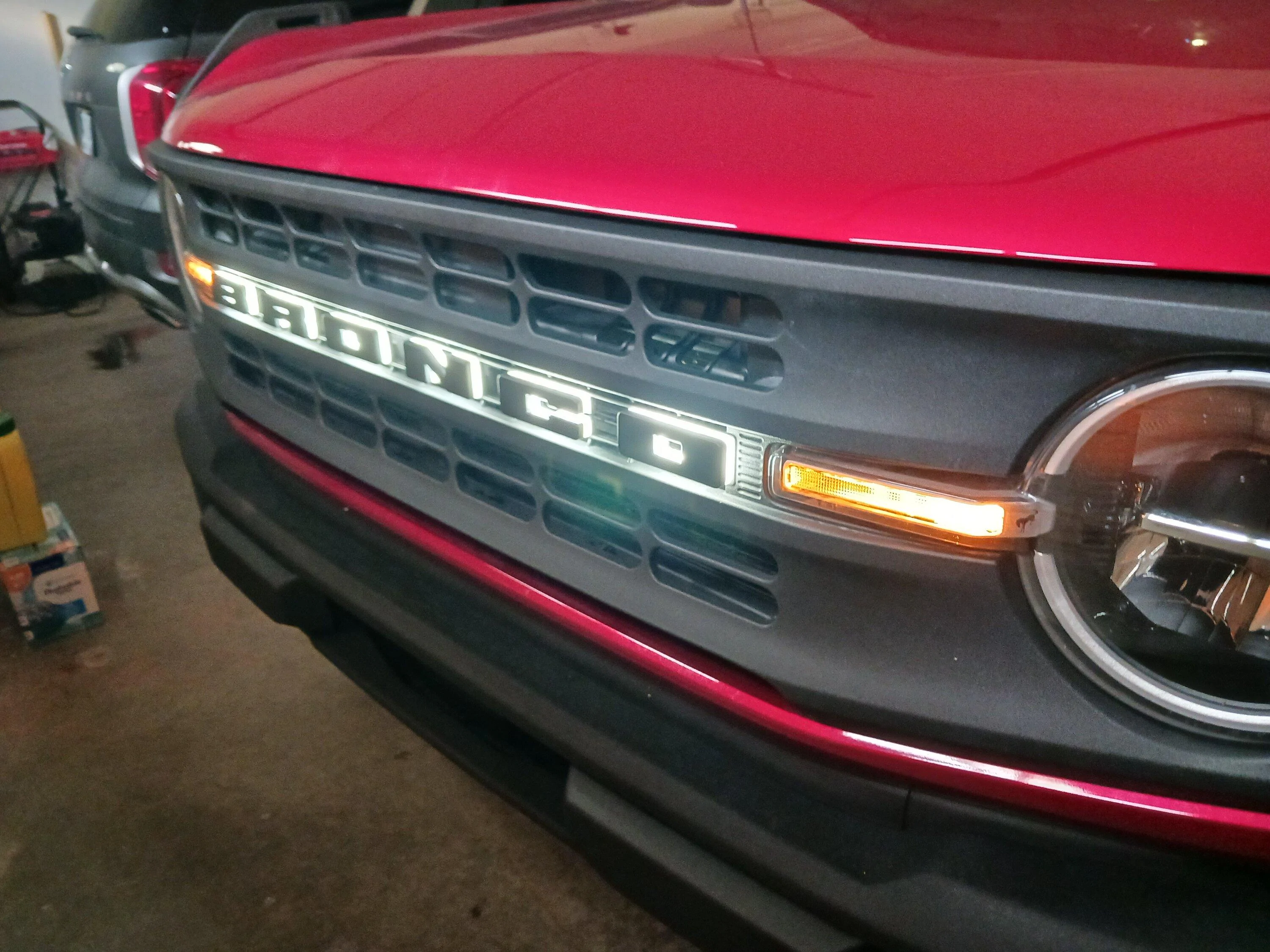 Ford Bronco Oracle lights installed 20220816_181353
