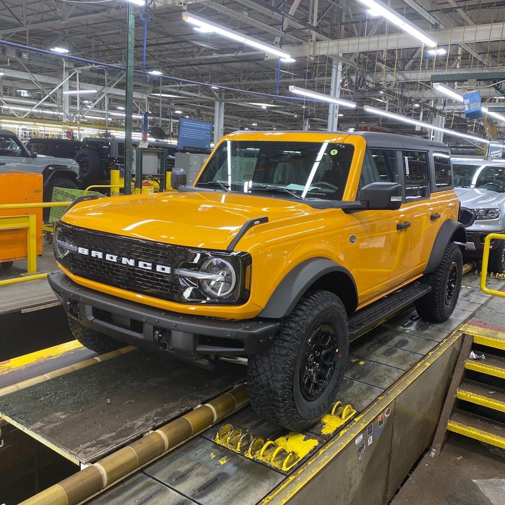 Ford Bronco 8/1/22 Build Week Group Bronco