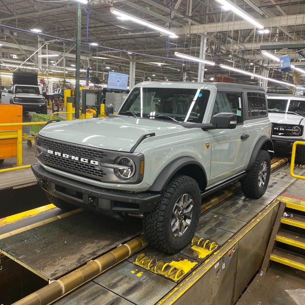 Ford Bronco CACTUS GRAY Bronco Club ALL MINE