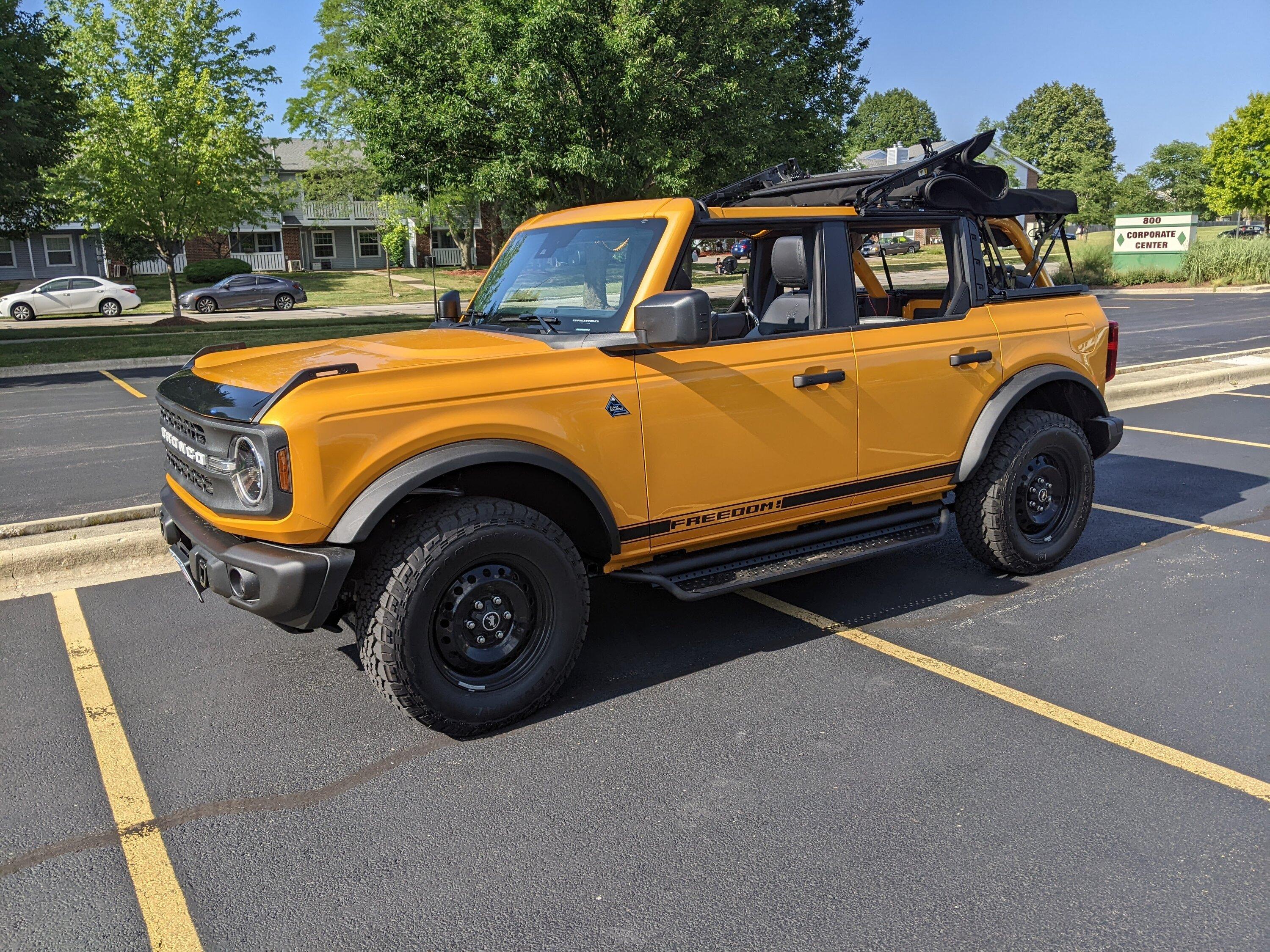 Ford Bronco I'm out. PXL_20220714_215418295