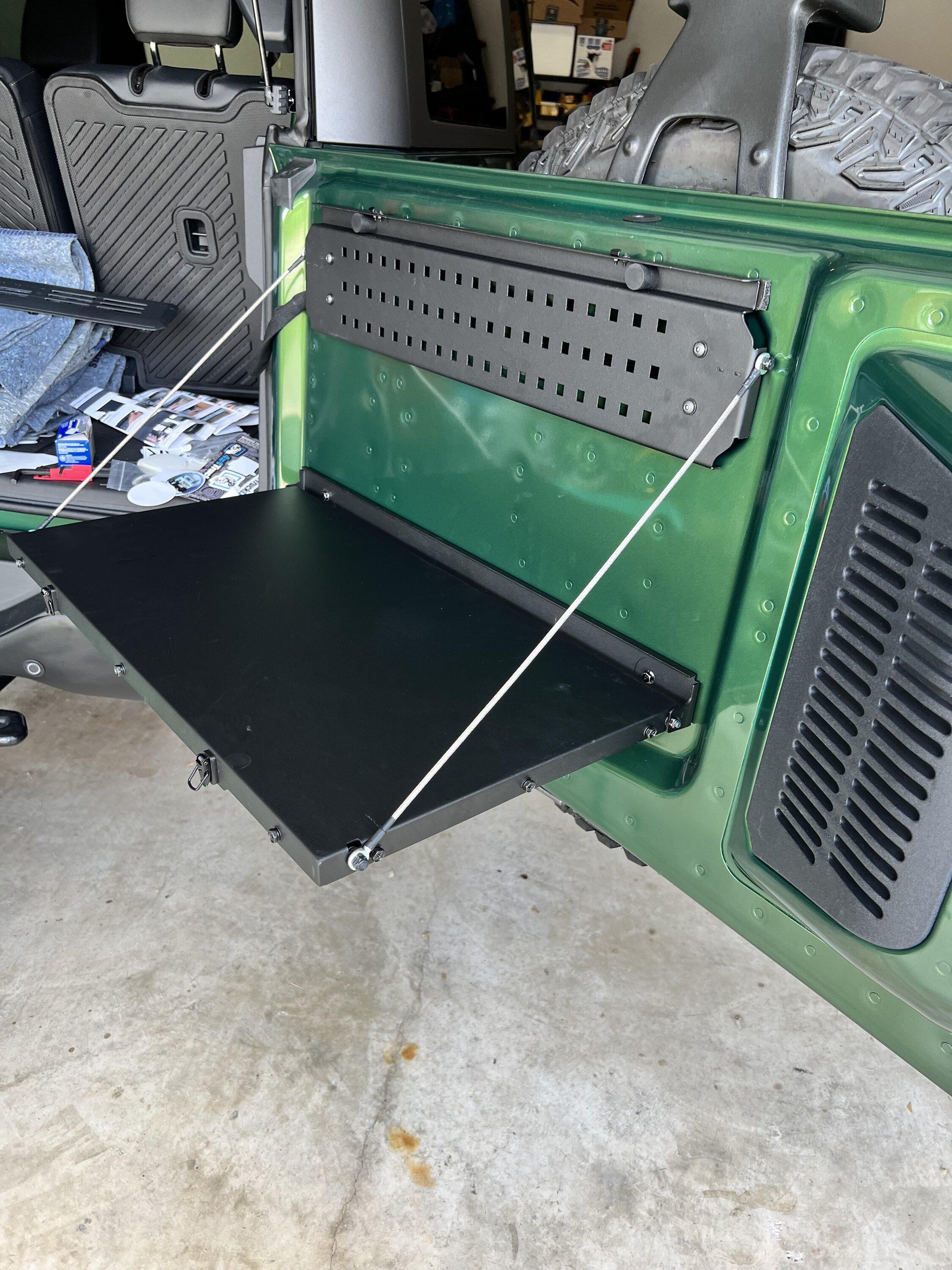 Ford Bronco Tailgate Table IMG_2946