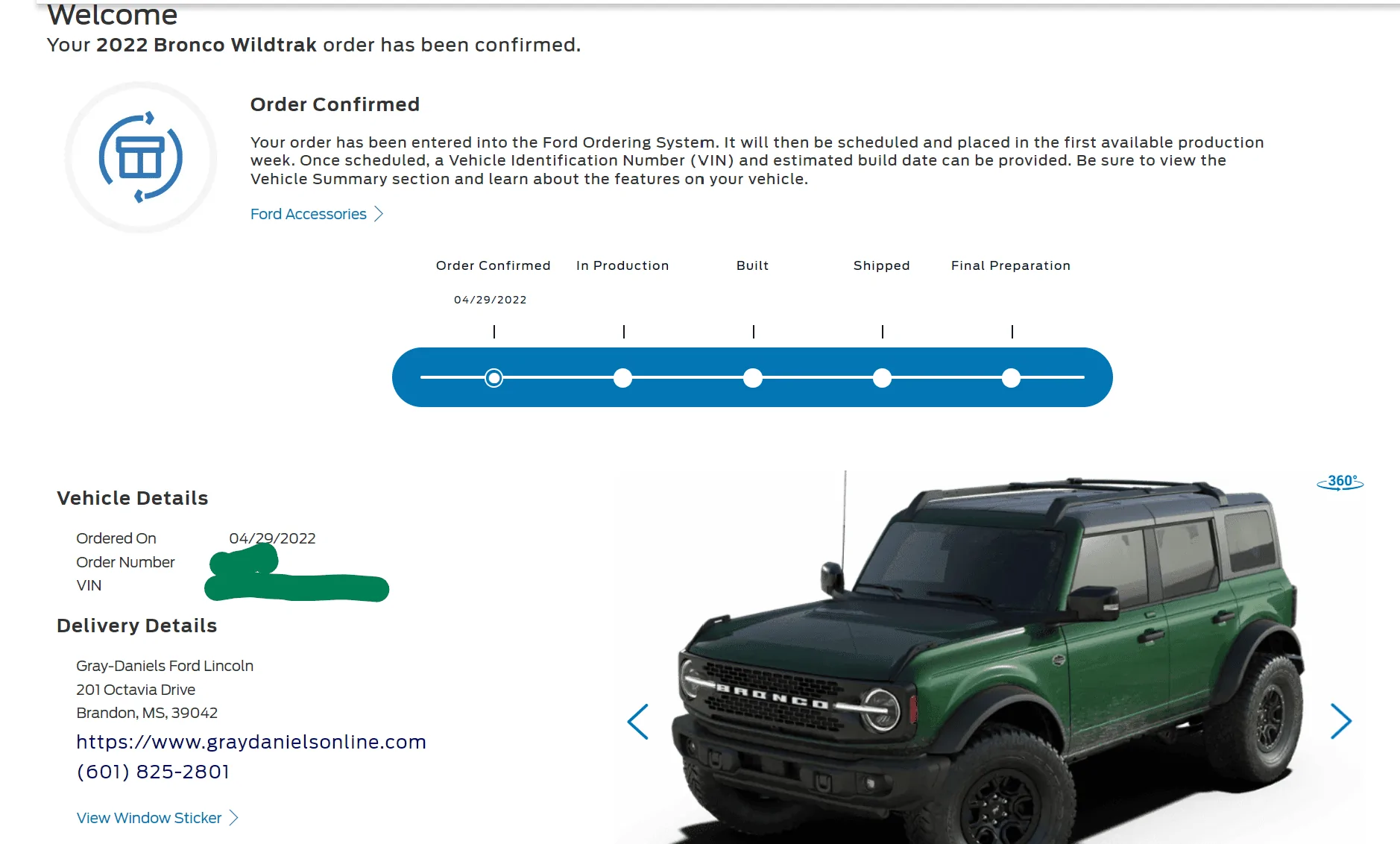 Ford Bronco 9/26/2022 Build Week Thread with Spreadsheet 1660852704033