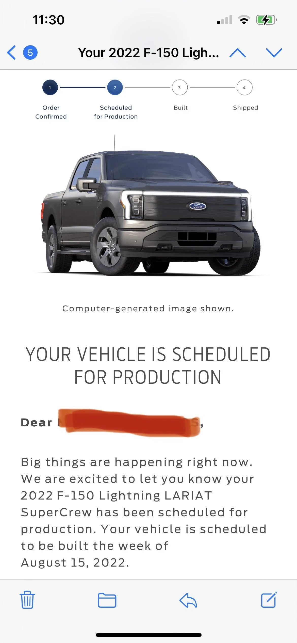 Ford Bronco Going to be an expensive month... Lightning Confirm 1