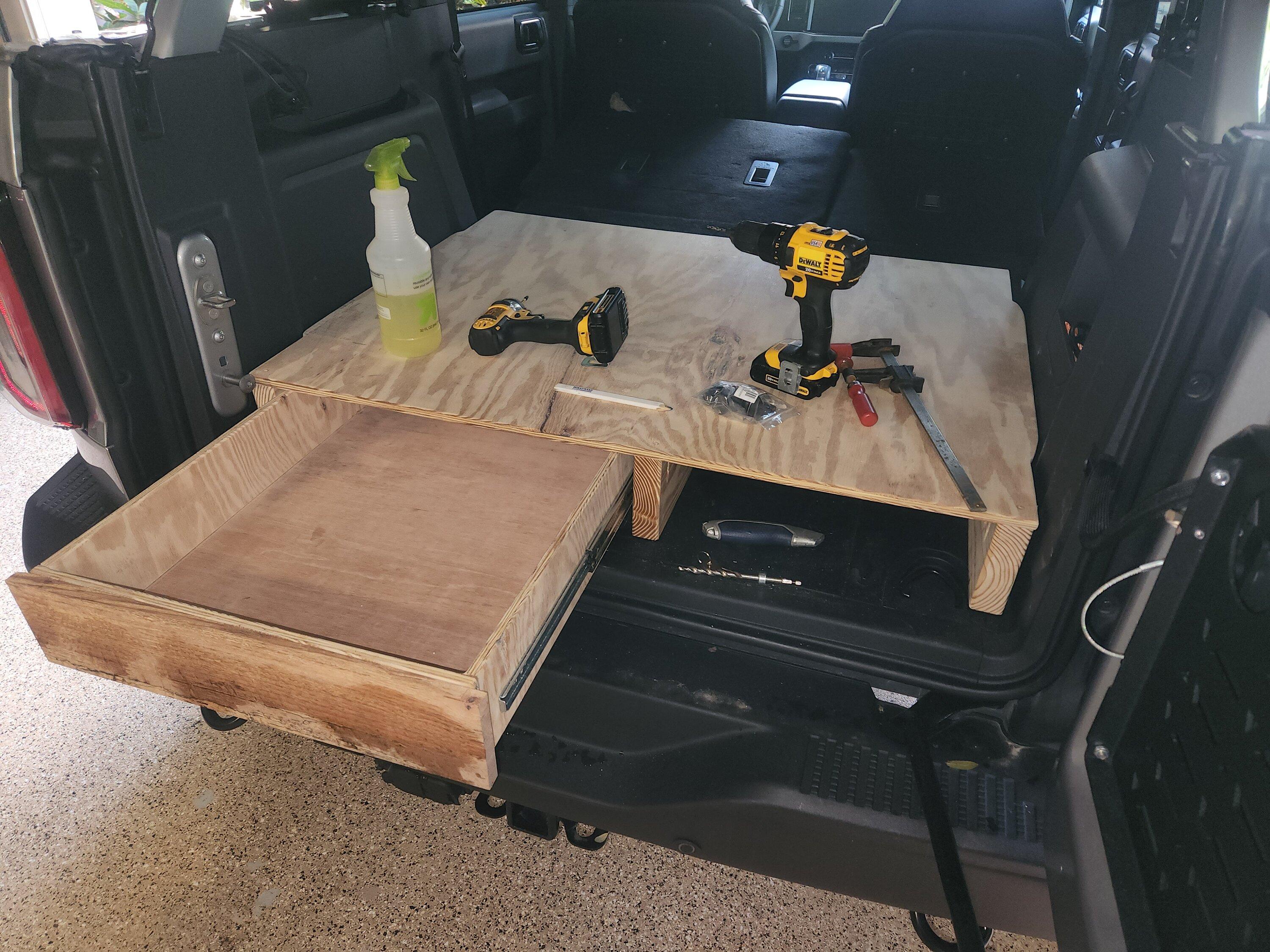 Ford Bronco DIY Deck Platform - version 2 20220814_135440