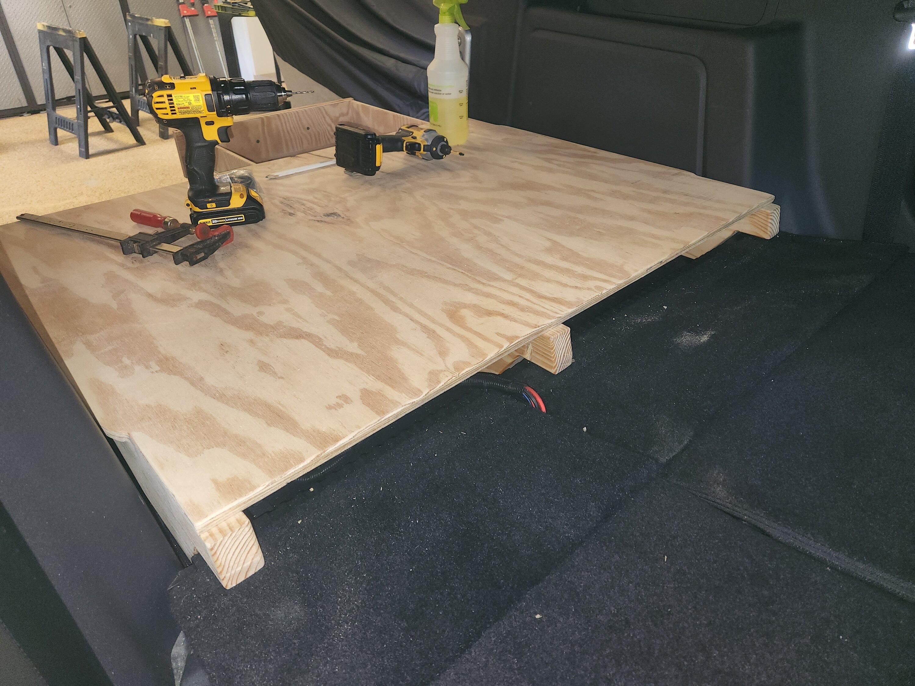 Ford Bronco DIY Deck Platform - version 2 20220814_135624