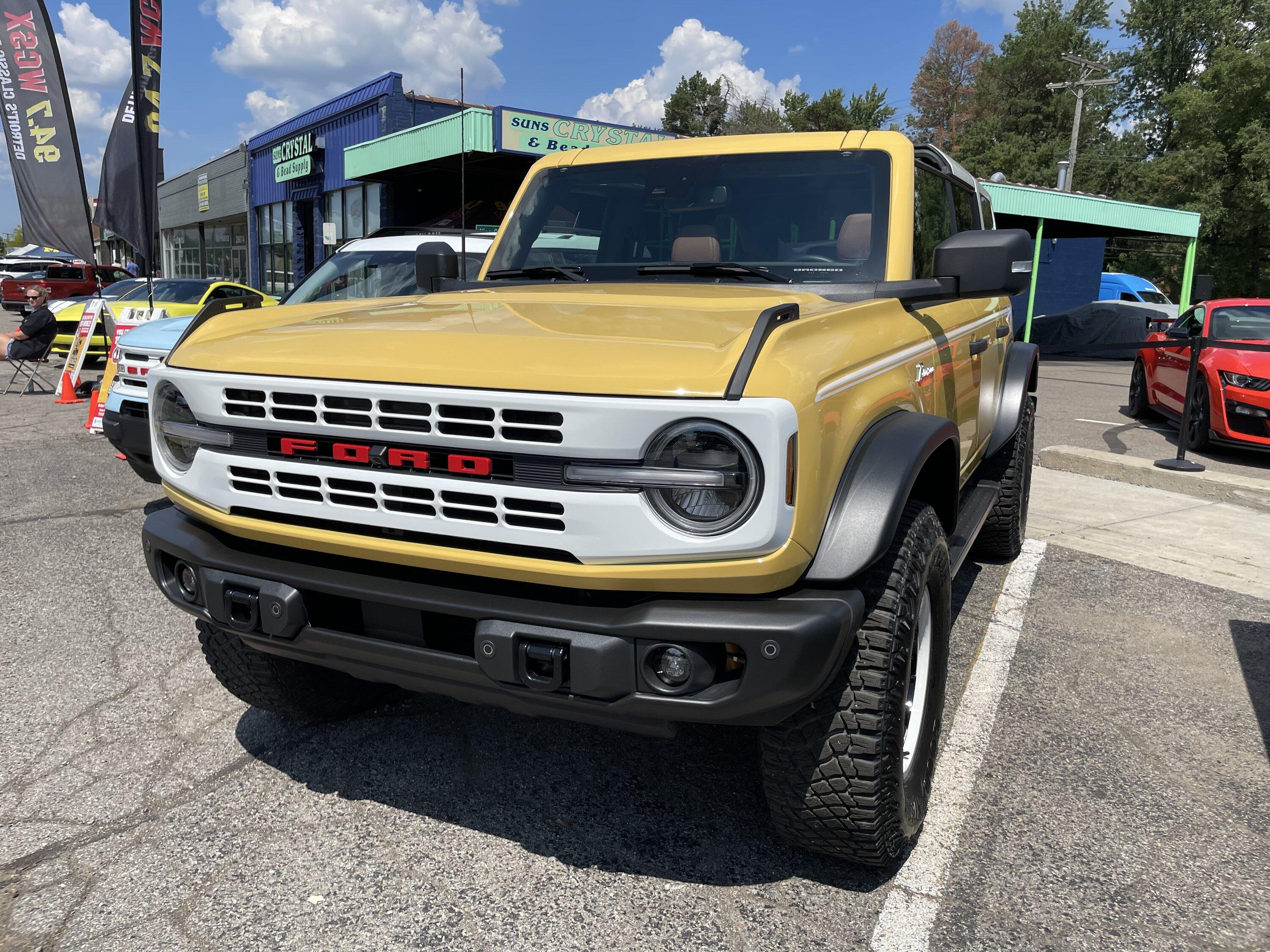 Ford Bronco Drove the Bronco Raptor at Woodward Dream Cruise! WOW 158987B4-11B4-4953-BA6B-7B3F3056C08B