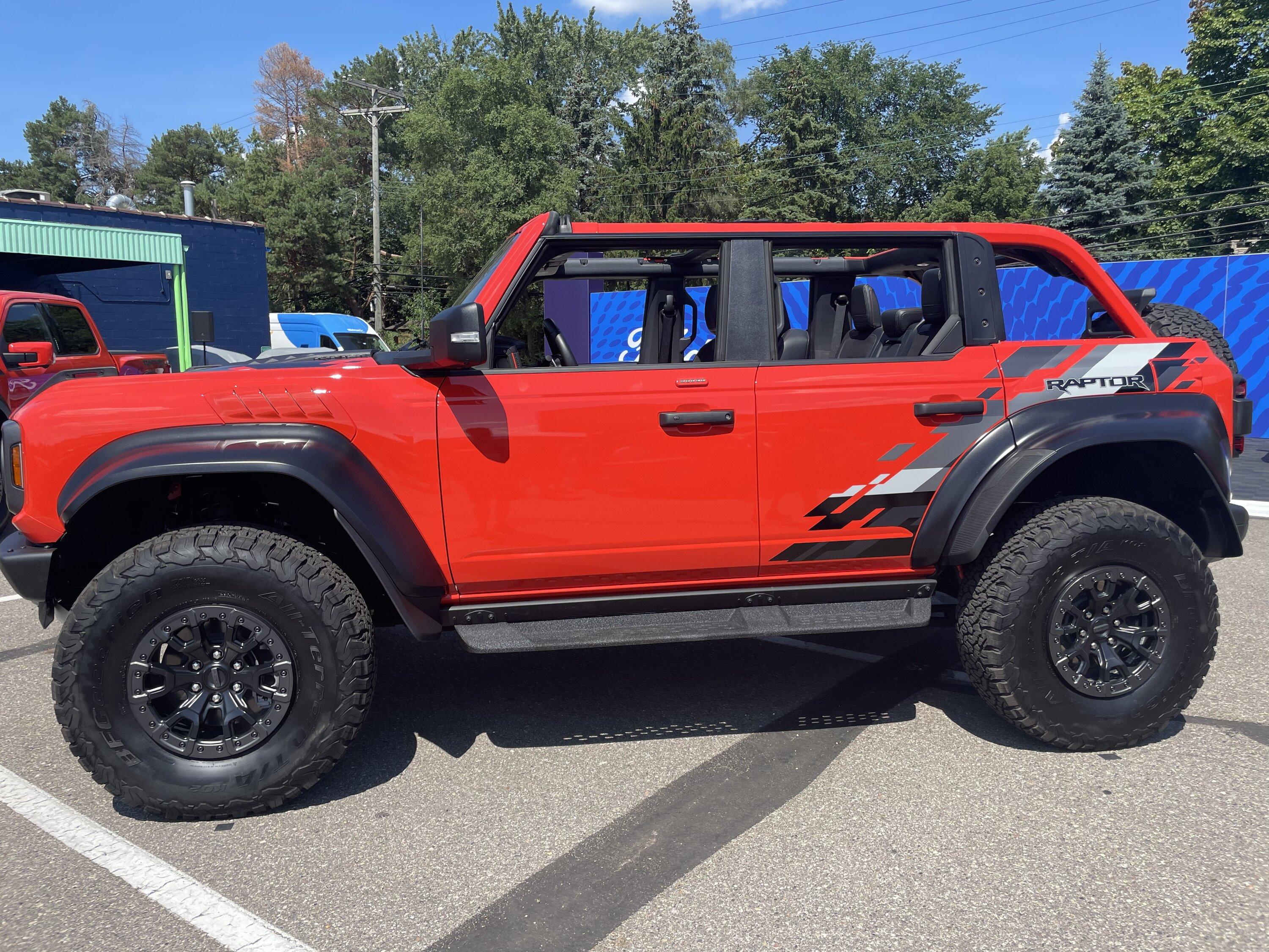 Ford Bronco Drove the Bronco Raptor at Woodward Dream Cruise! WOW 537D2352-08F1-4B03-A0CC-1AA1DD259C13