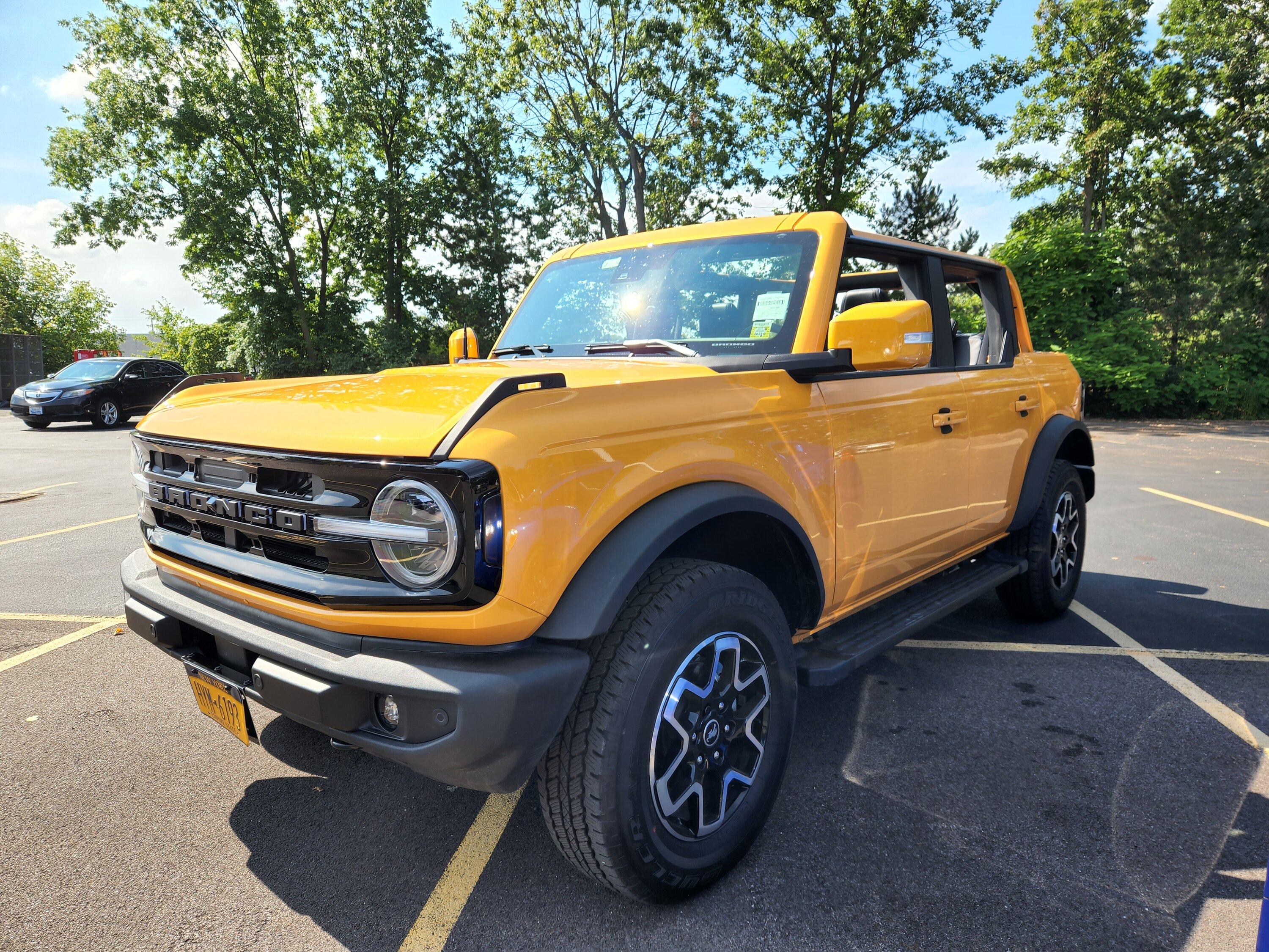 Ford Bronco CYBER ORANGE Bronco Club 20220731_104747