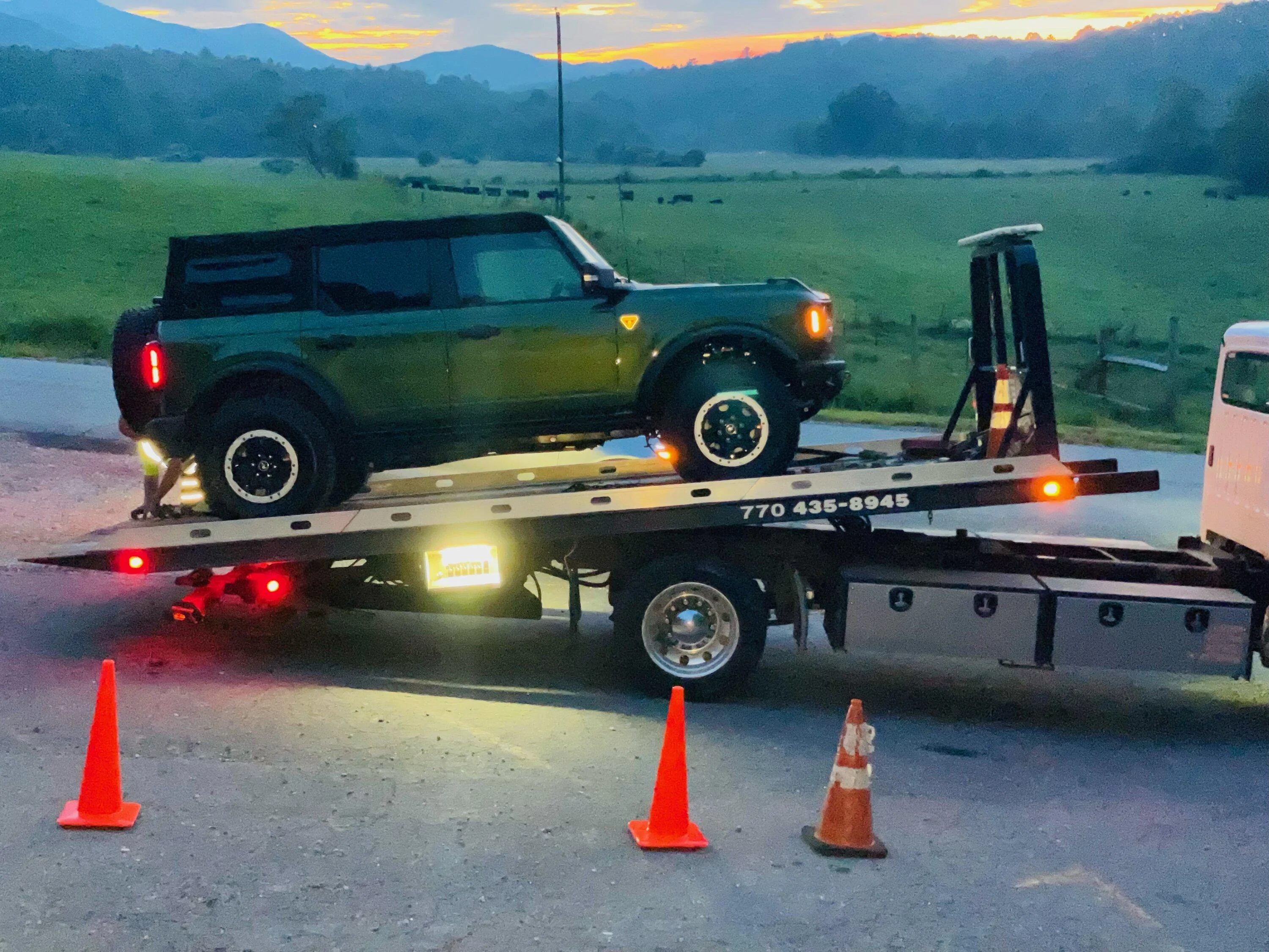 Ford Bronco Towed Day 1 IMG_9779