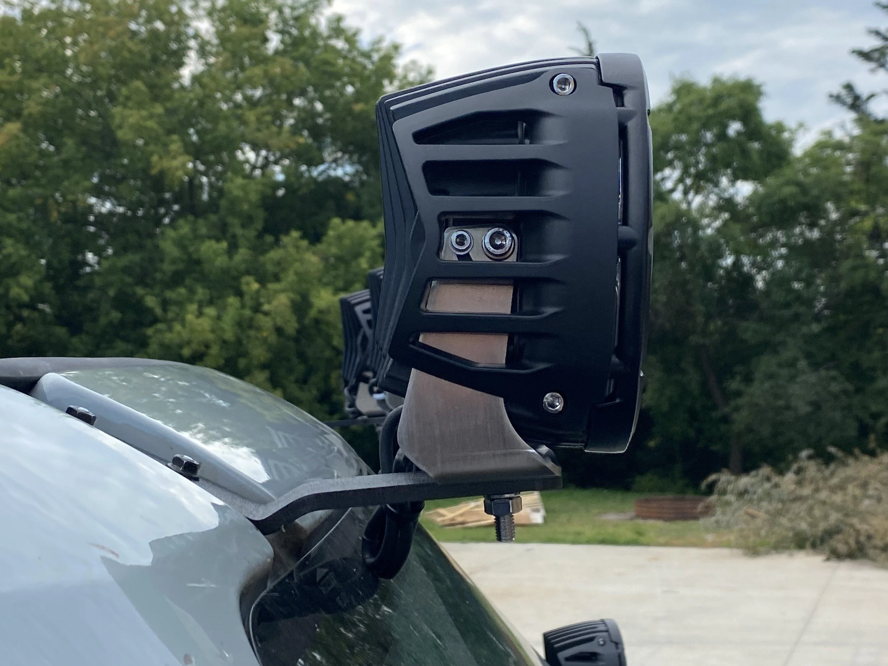 Ford Bronco Windshield Lightbar Mount from GOAT Fabrication IMG_1442