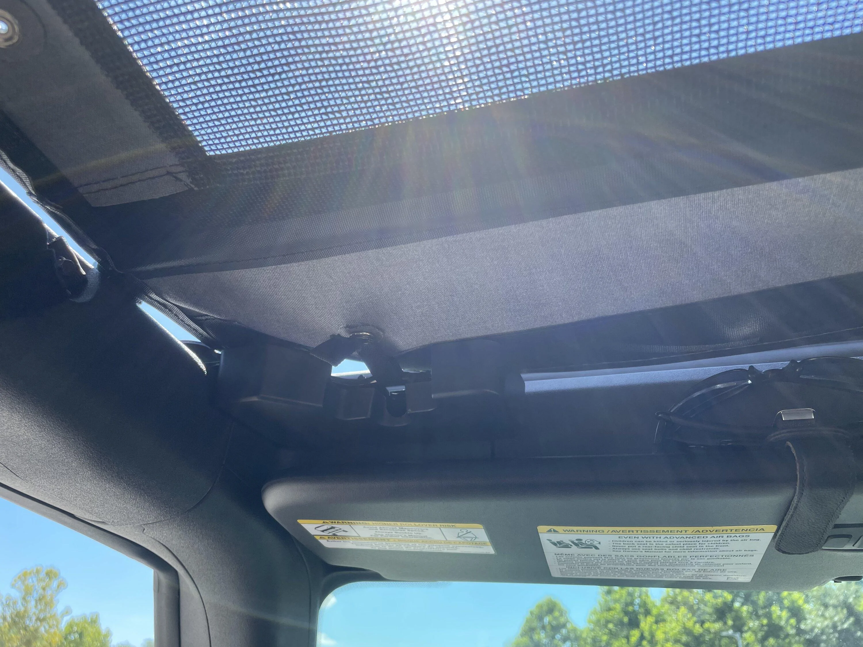 Ford Bronco Mesh top for front row only? 586F658C-4E08-49DC-9C18-9B9A020DDD7E