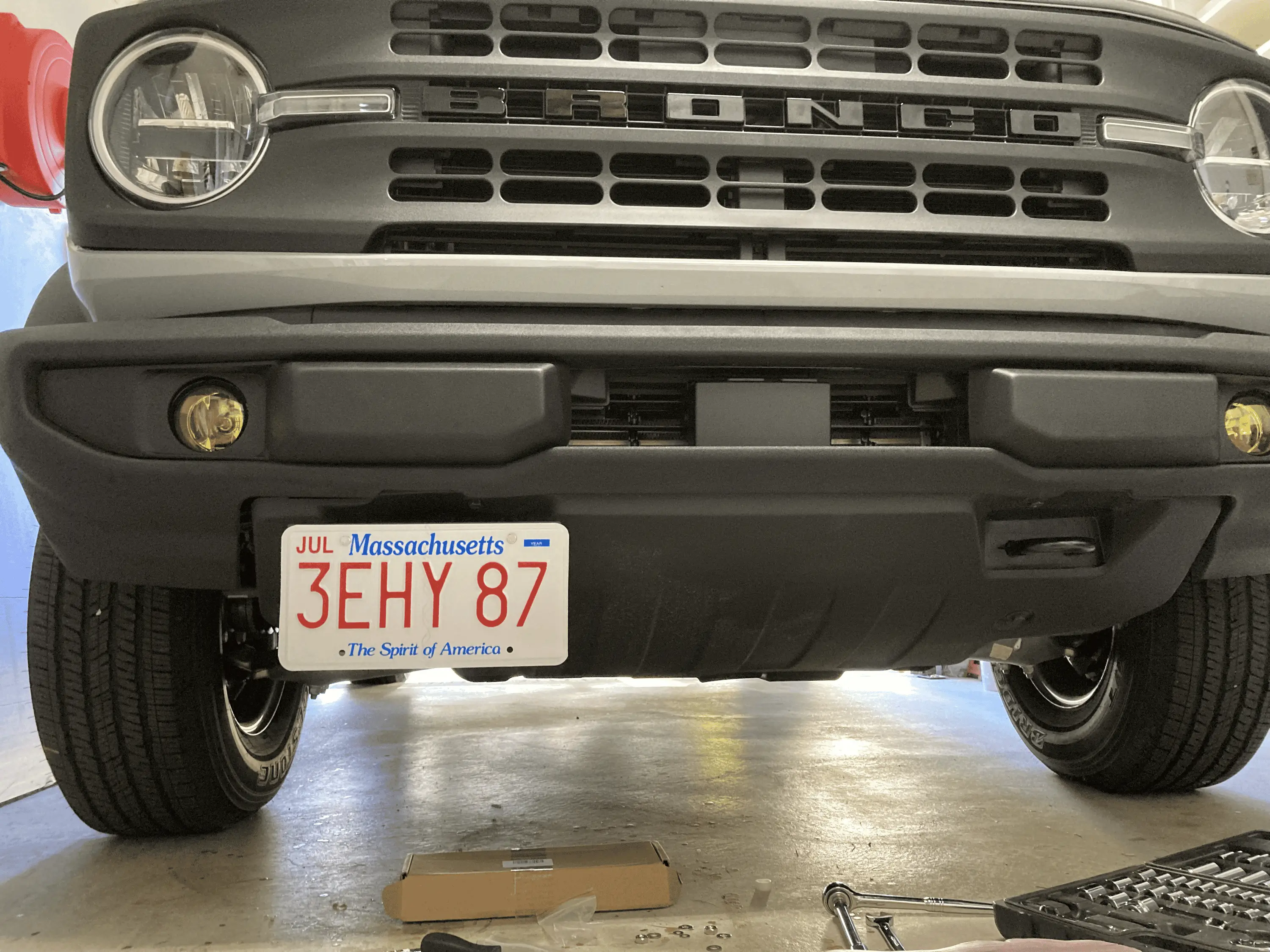 Ford Bronco Grille swap tempImagee0ZMe4
