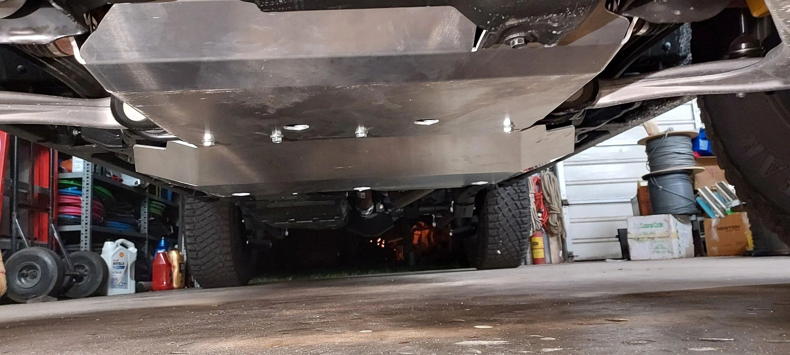 Ford Bronco FMI Skid plates Installed 1661051470949
