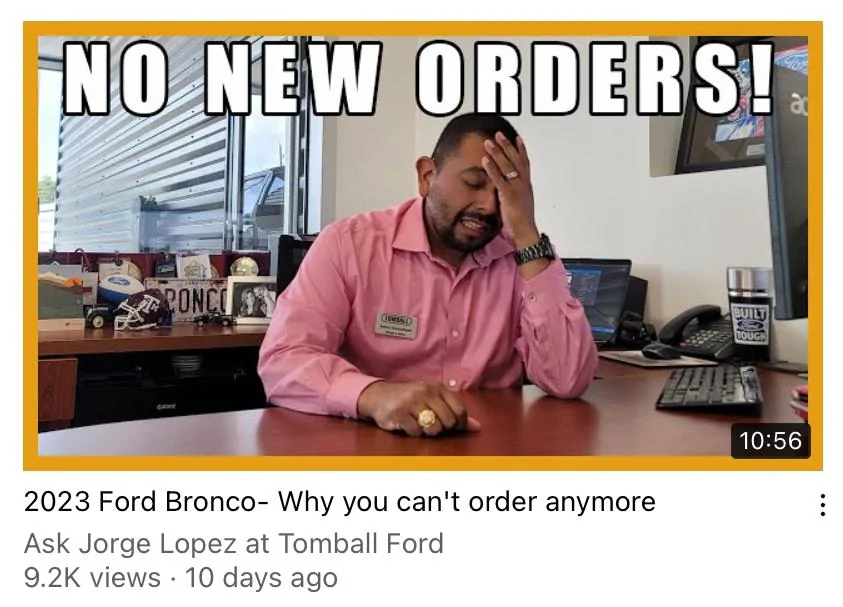 Ford Bronco What Did I Do Wrong? 6296FDC7-1B17-44E5-8BF9-DD21CE8B4A25