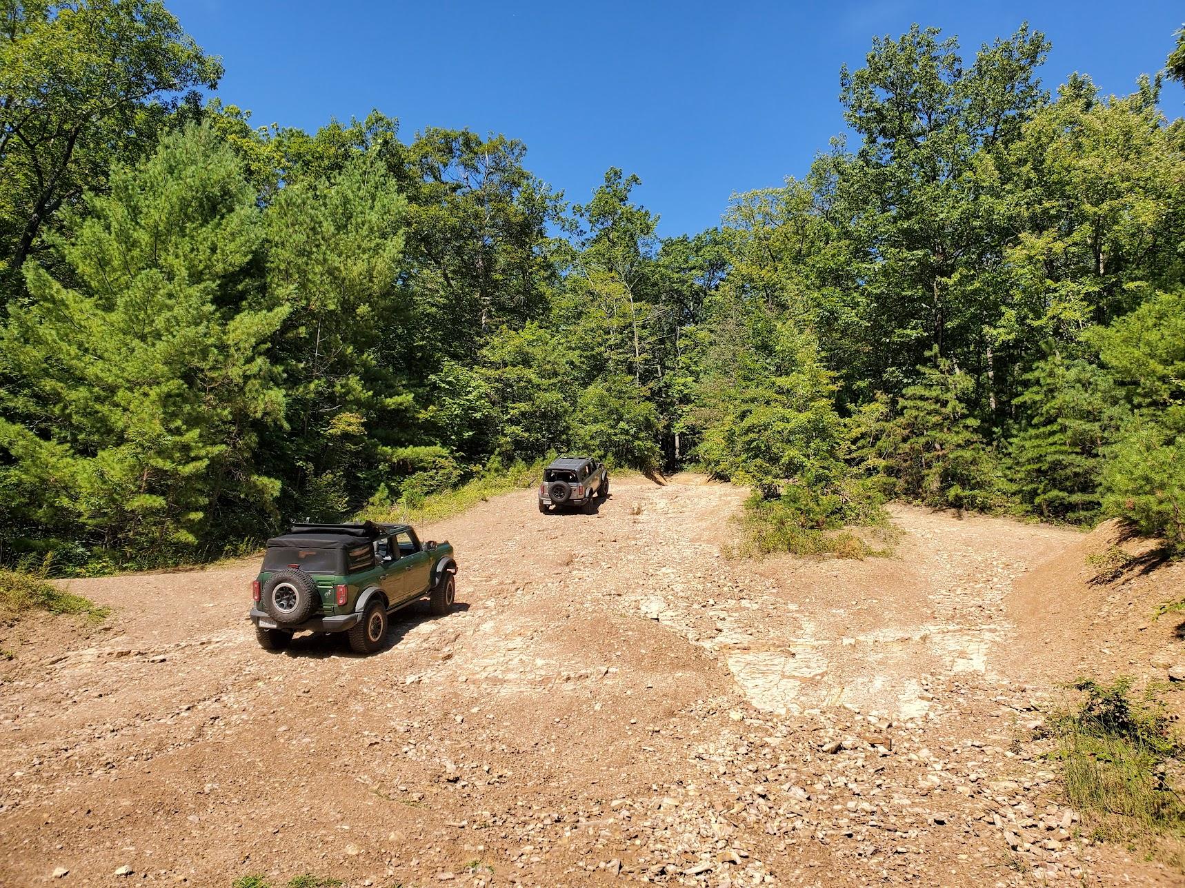 Ford Bronco Union Springs to Flagpole Knob (Virginia) Off-Road Group Ride 20220820_104929