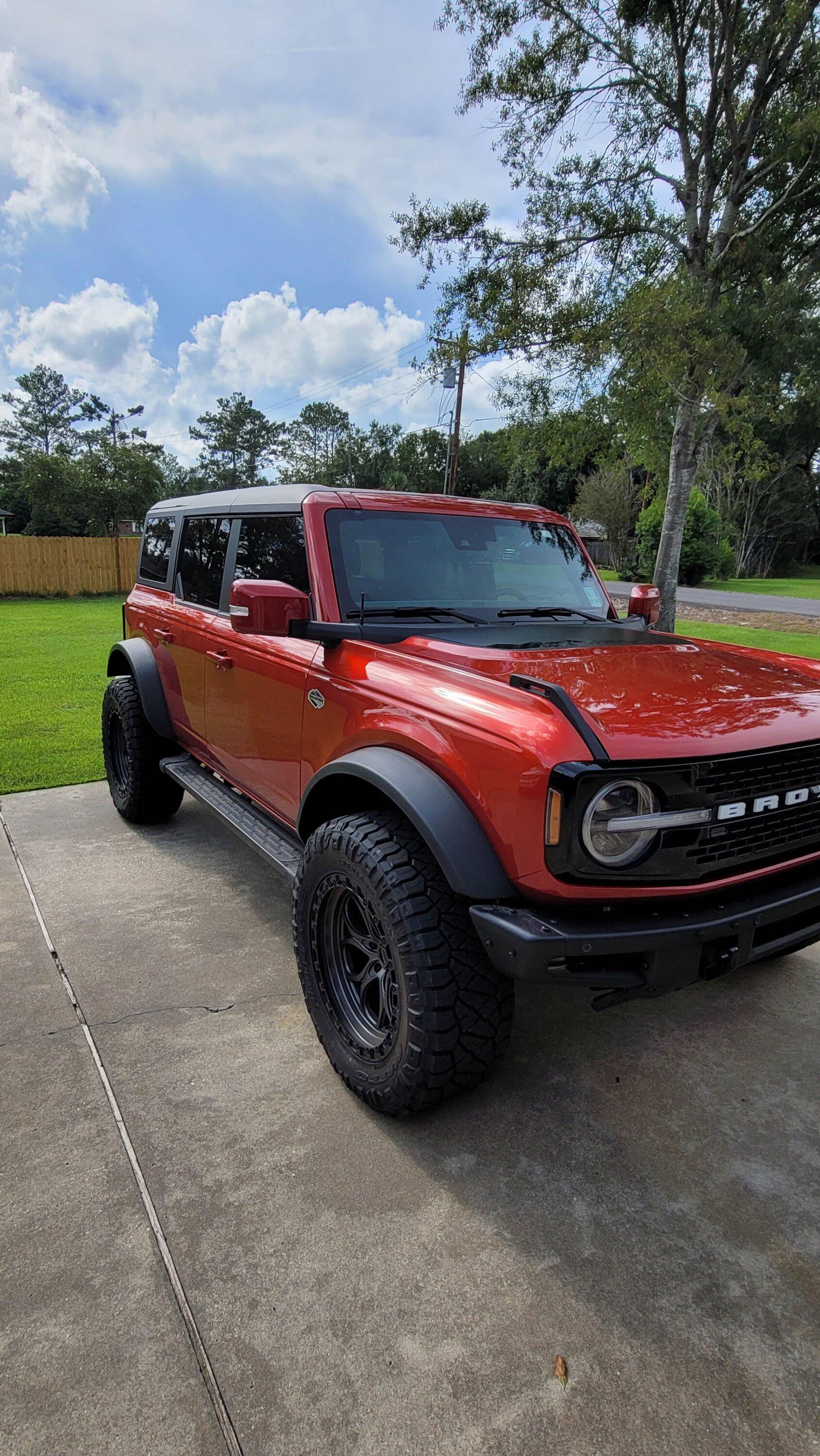 Ford Bronco Show us your installed wheel / tire upgrades here! (Pics) 20220821_163947
