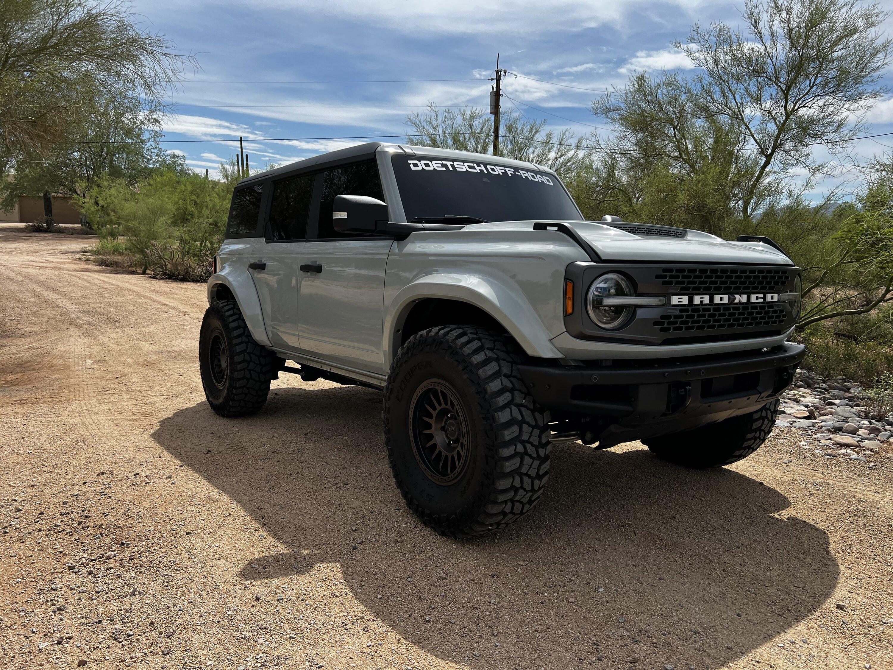 Ford Bronco Build of Bad_Bronc_4x4 Sasquatch on 37's w/Baja Pre-Runner Kit and King Shocks w/ADV 5" Fenders IMG_1288