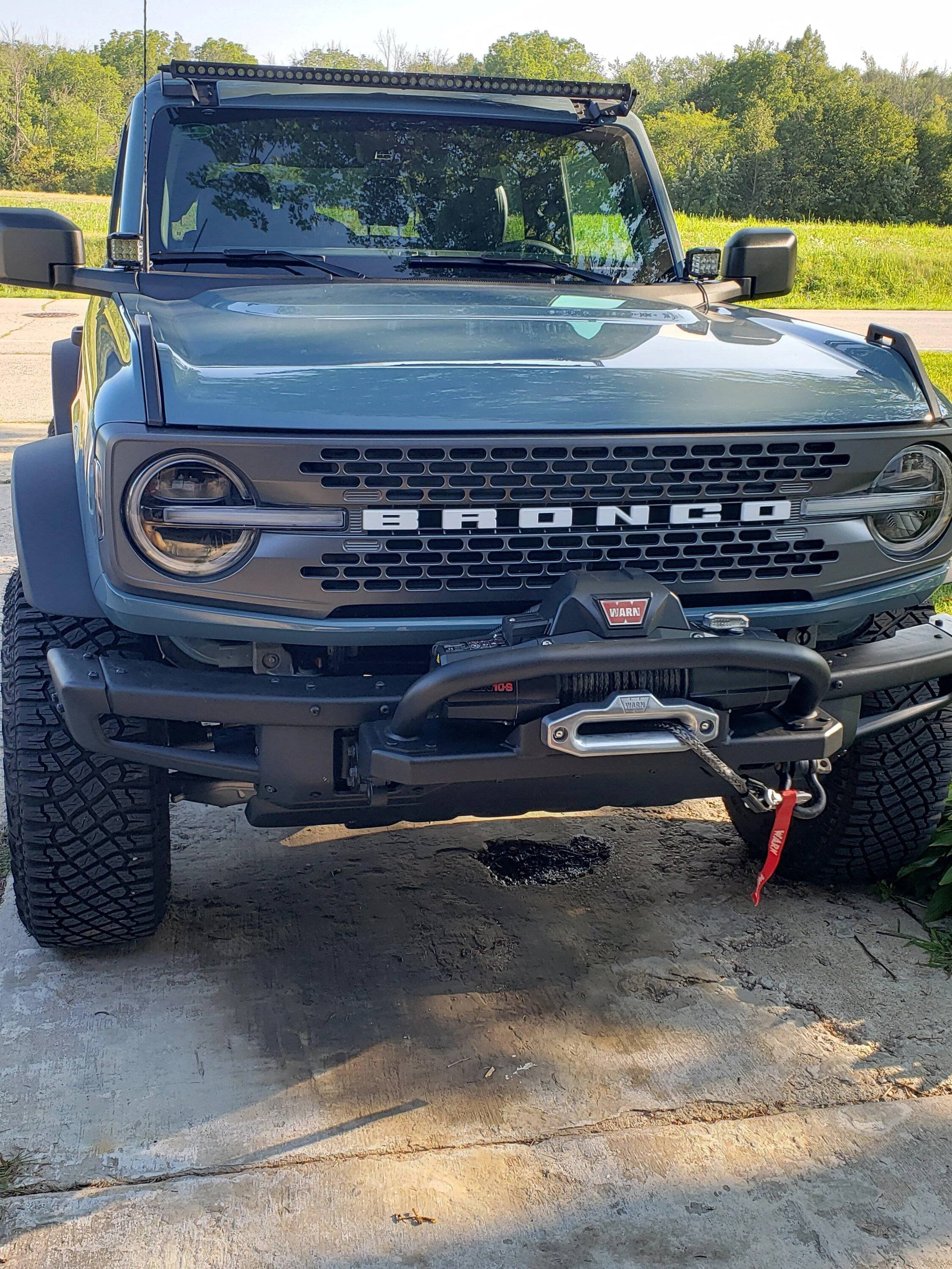 Ford Bronco Wheel spacers 20220821_172245