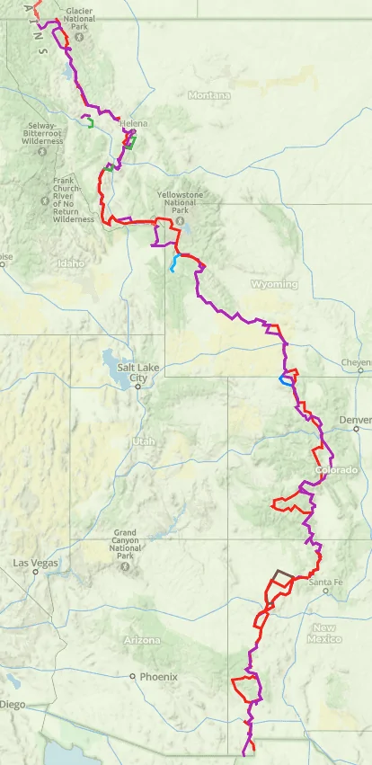 Ford Bronco Live Trip Updates From the Continental Divide Trail in an OBX Bronco CDT Trail