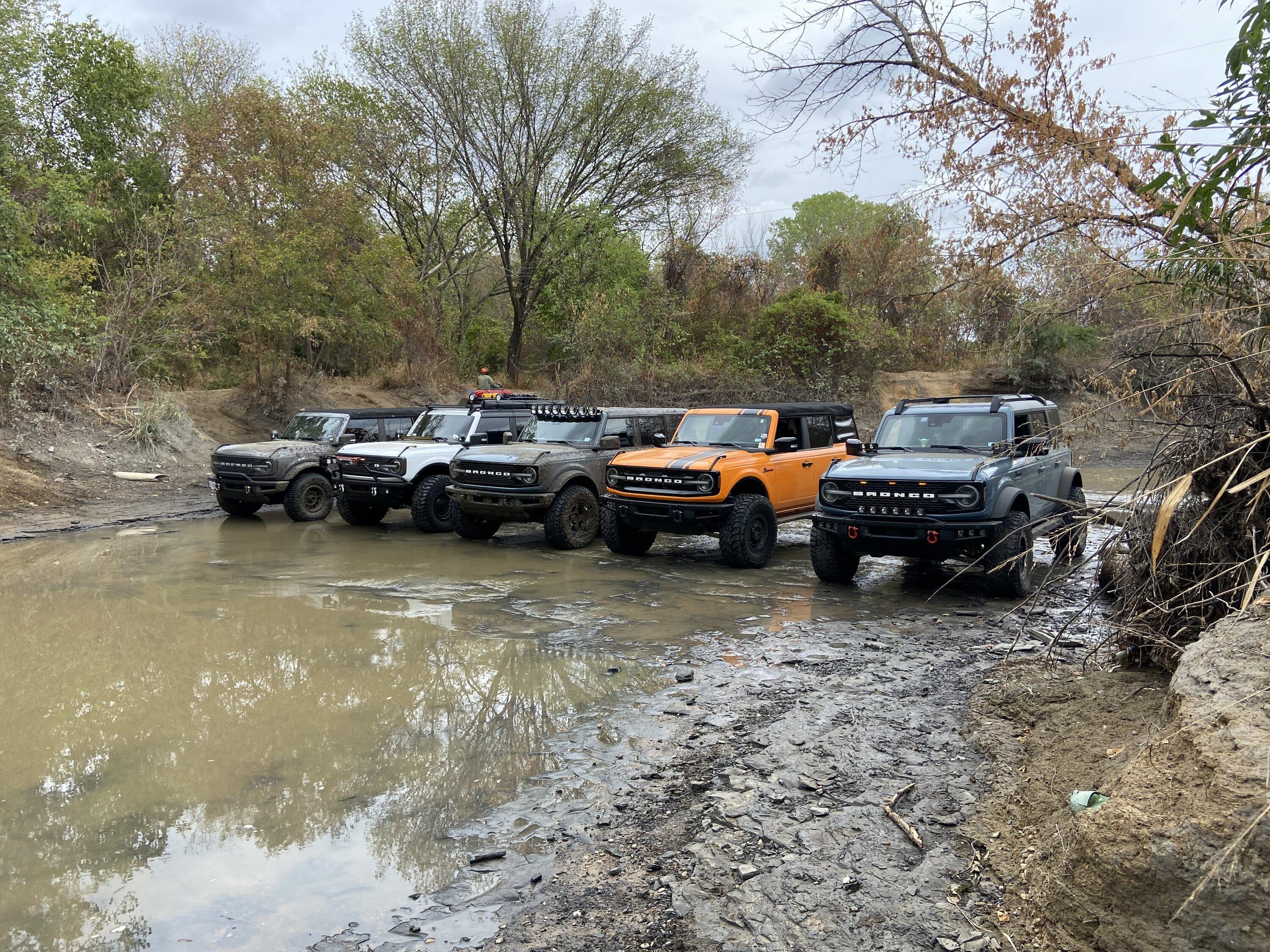 Ford Bronco Big Girls having some fun at Lone Star Off Road Park! IMG-5391