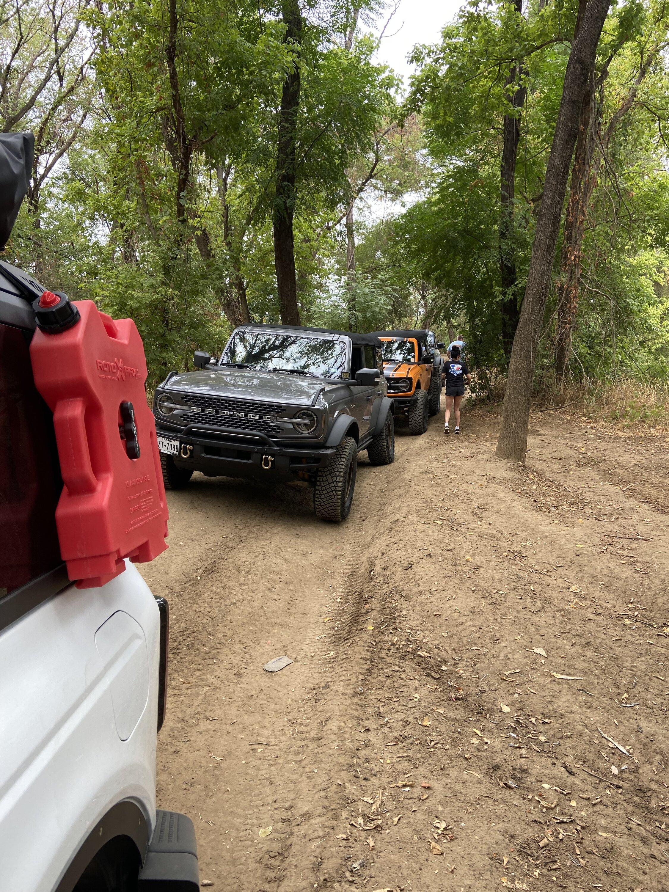Ford Bronco Big Girls having some fun at Lone Star Off Road Park! IMG-5257