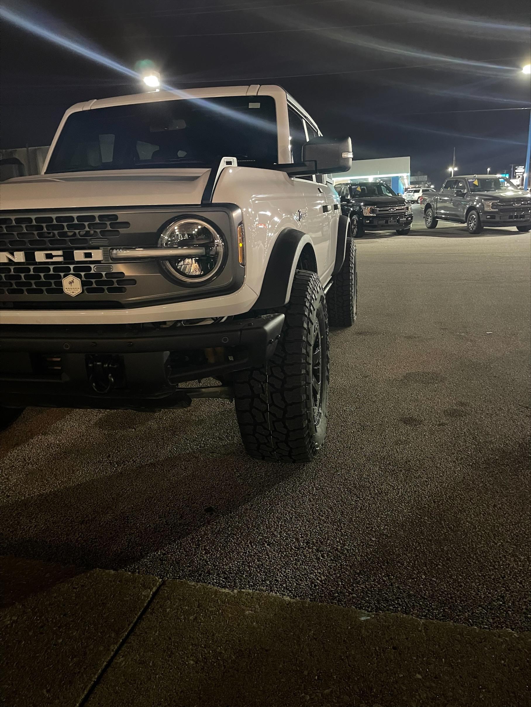 Ford Bronco Wheel spacers betty35s3