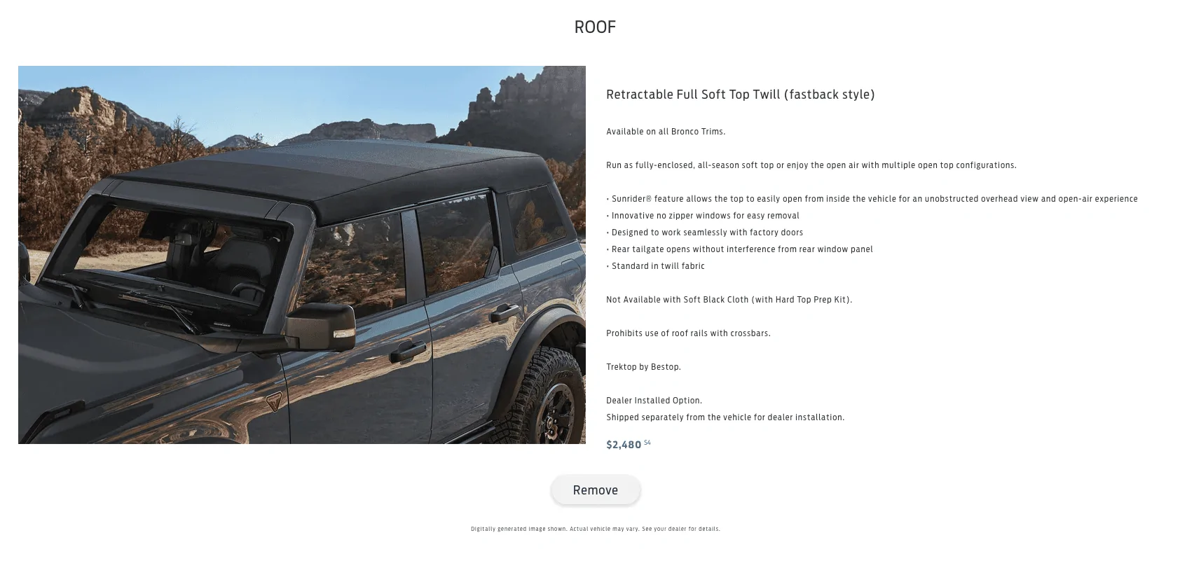 Ford Bronco Traveling with Both Tops Screen Shot 2022-08-22 at 4.48.13 PM