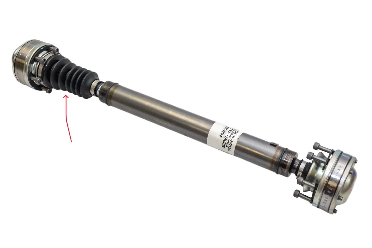 Ford Bronco Front Driveshaft Leaking Fluid Driveshaft