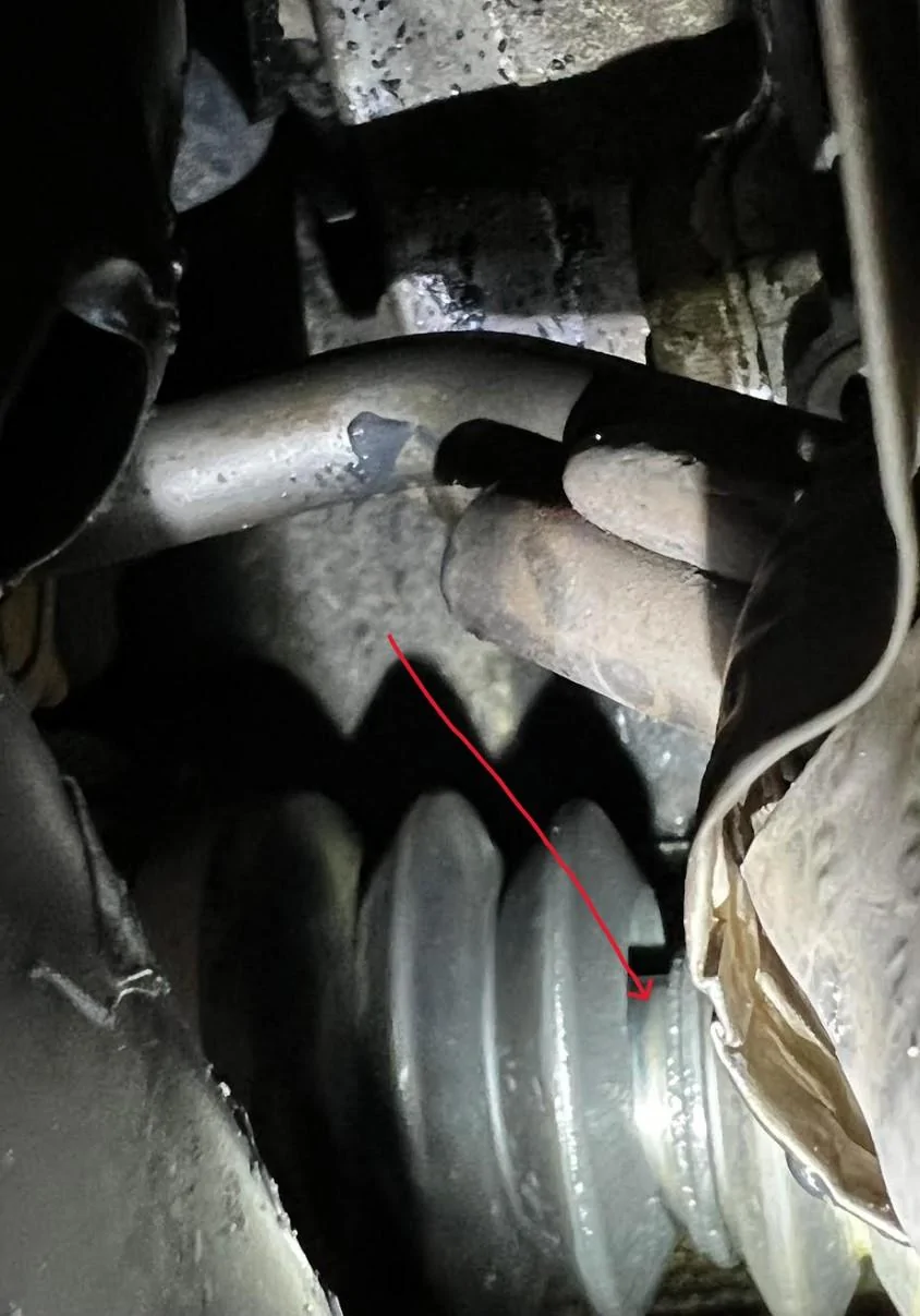 Ford Bronco Front Driveshaft Leaking Fluid Driveshaft 1