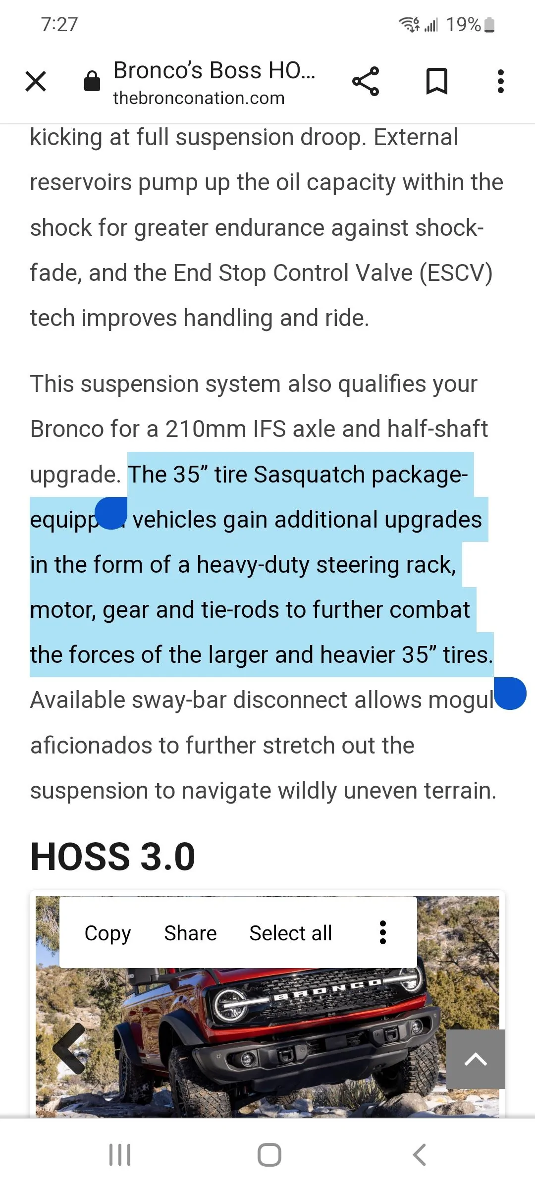 Ford Bronco Why different Sasquatch package price for each trim? Screenshot_20220822-192720_Chrom