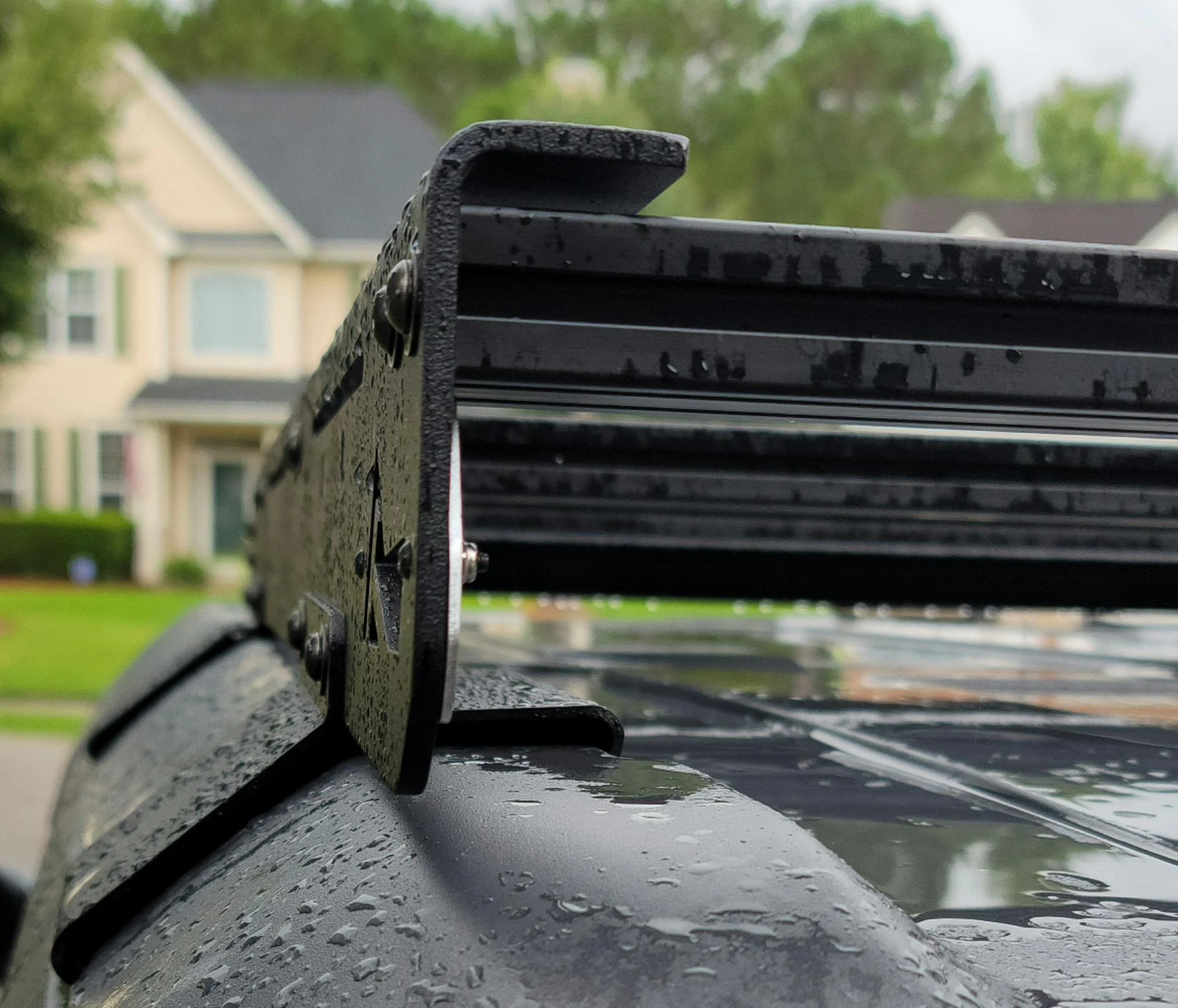 Ford Bronco Installed TrailRax "Half-Rack" on OBX 20220822_142538