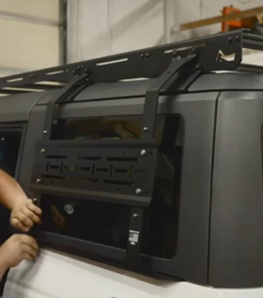 Ford Bronco Installed TrailRax "Half-Rack" on OBX SmartSelect_20220822-220411_YouTu