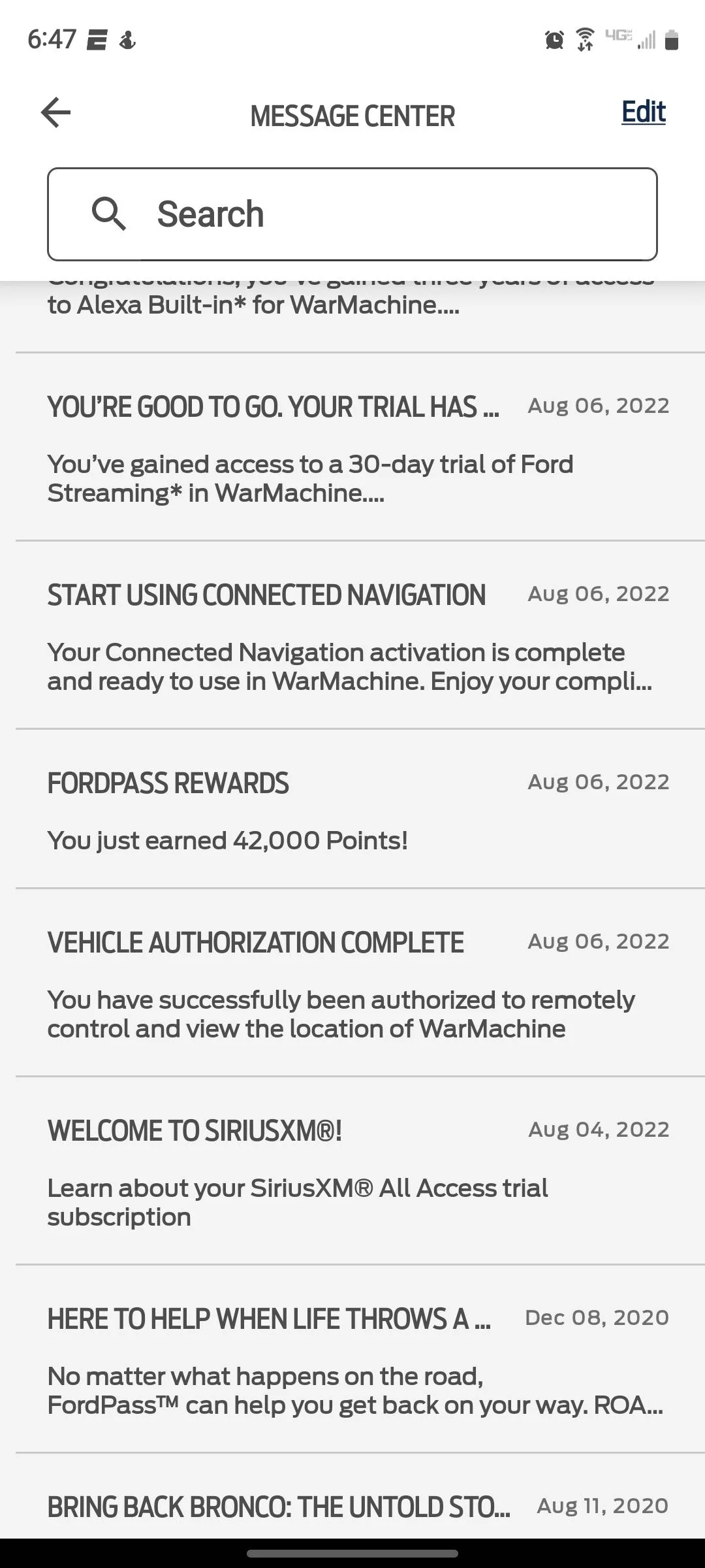 Ford Bronco 06/27/22  Build week group Screenshot_20220823-184723_FordPass