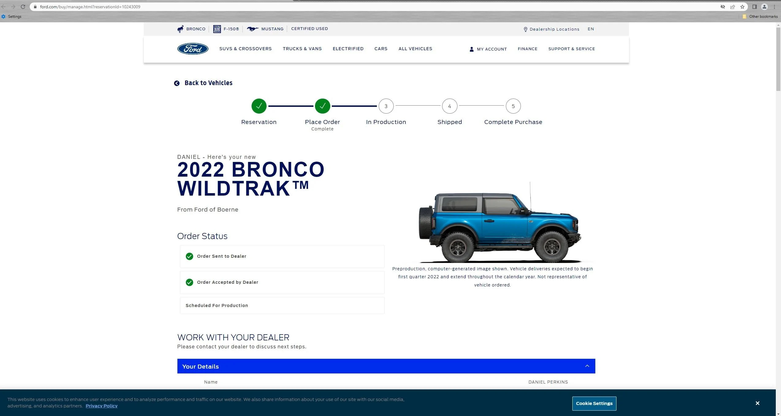 Ford Bronco 8/15/22 Build Week Group Screenshot 2022-08-23 193142