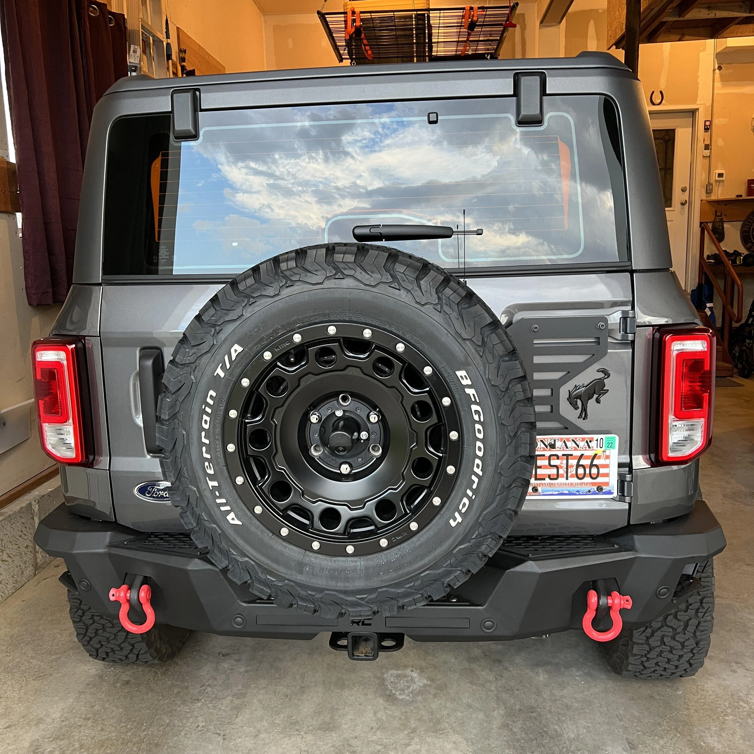 Ford Bronco Rear License Plate Relocation IMG_6707