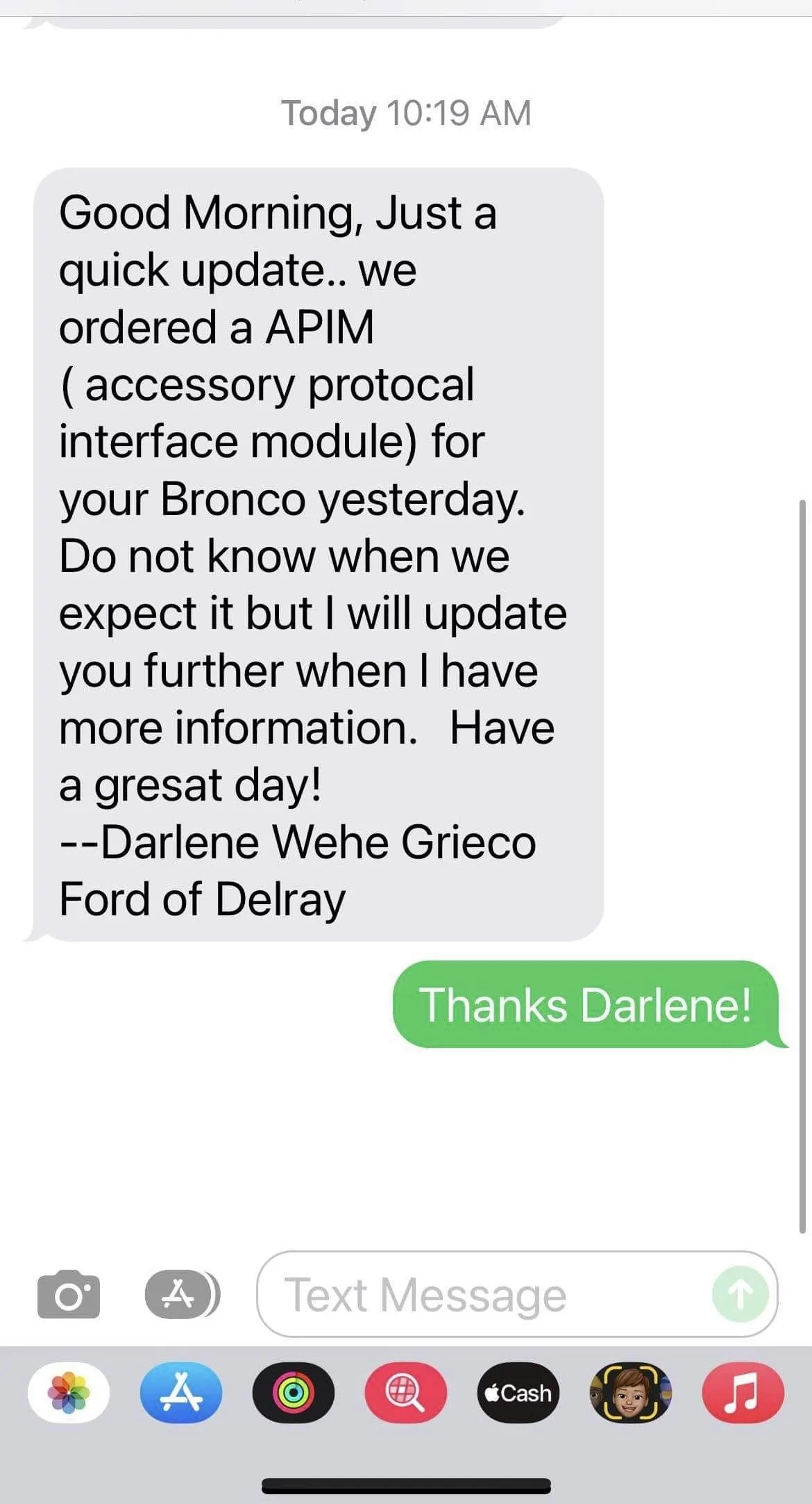 Ford Bronco Serious Tech Issue - 12 Inch Touchscreen blacked out / bricked (by software update?) 212AB5D0-2C3C-4772-97B1-0516C7FE9A5C
