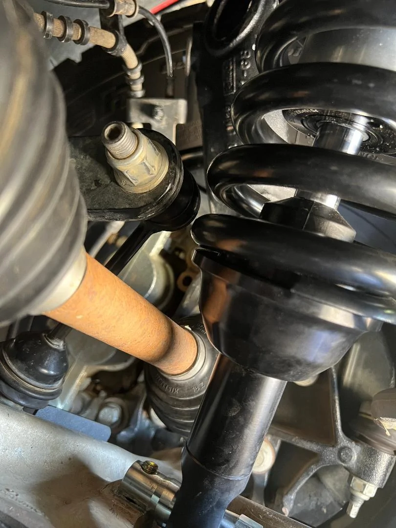 Ford Bronco ICON Complete Coilover Suspension Systems (Stages 3 through 8) driver side sway bar alternate angl