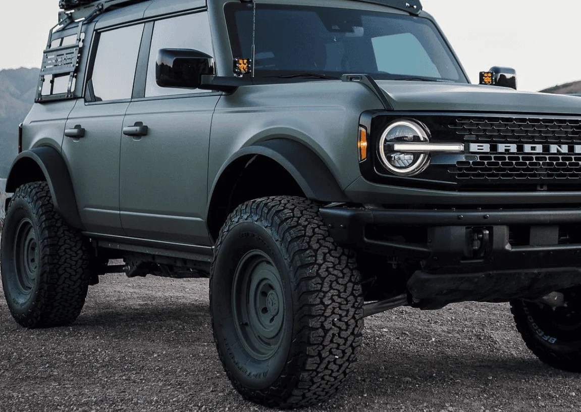 Ford Bronco Anyone installed Rough Country 1" leveling kit? 1661366565481