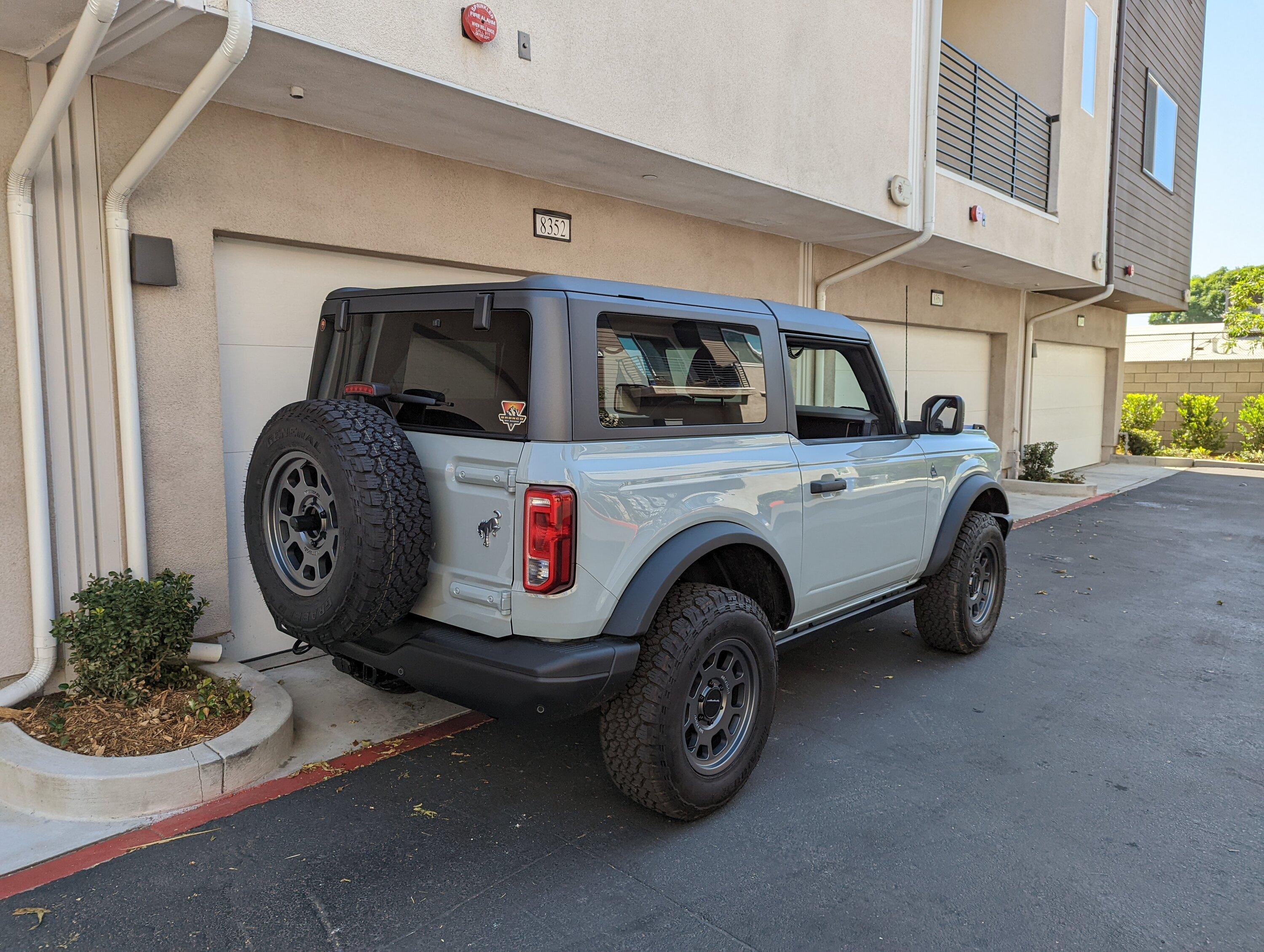 Ford Bronco Show us your installed wheel / tire upgrades here! (Pics) PXL_20220824_175947592