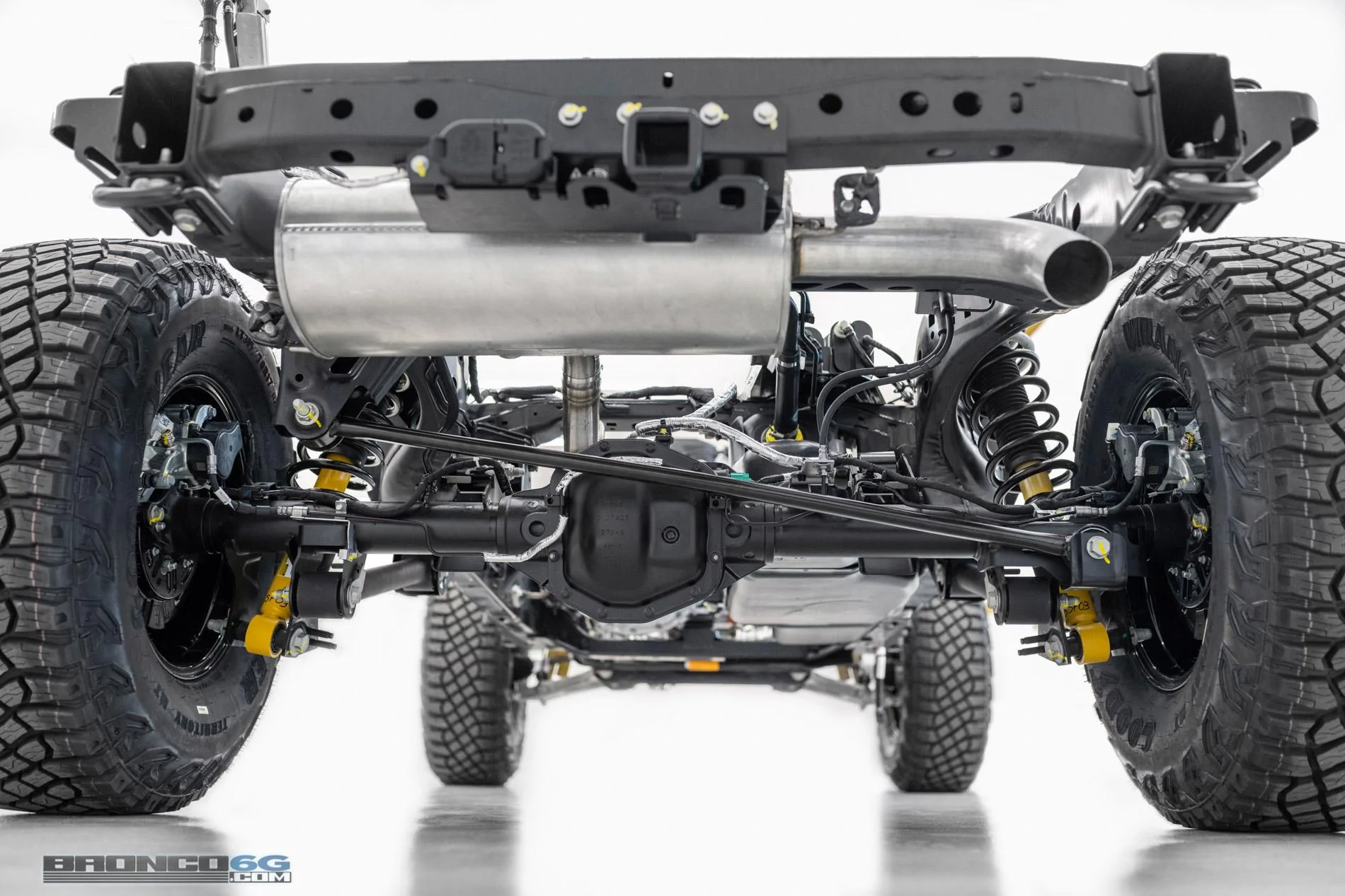 Ford Bronco Bent frame from backing into a creek boulder [Updated with replacement frame info] bronco_parts_03-jpg