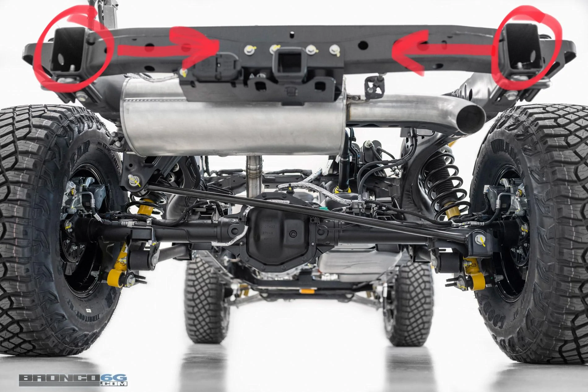 Ford Bronco Bent frame from backing into a creek boulder [Updated with replacement frame info] E0F8A352-2882-478F-836D-6B3D500E66ED