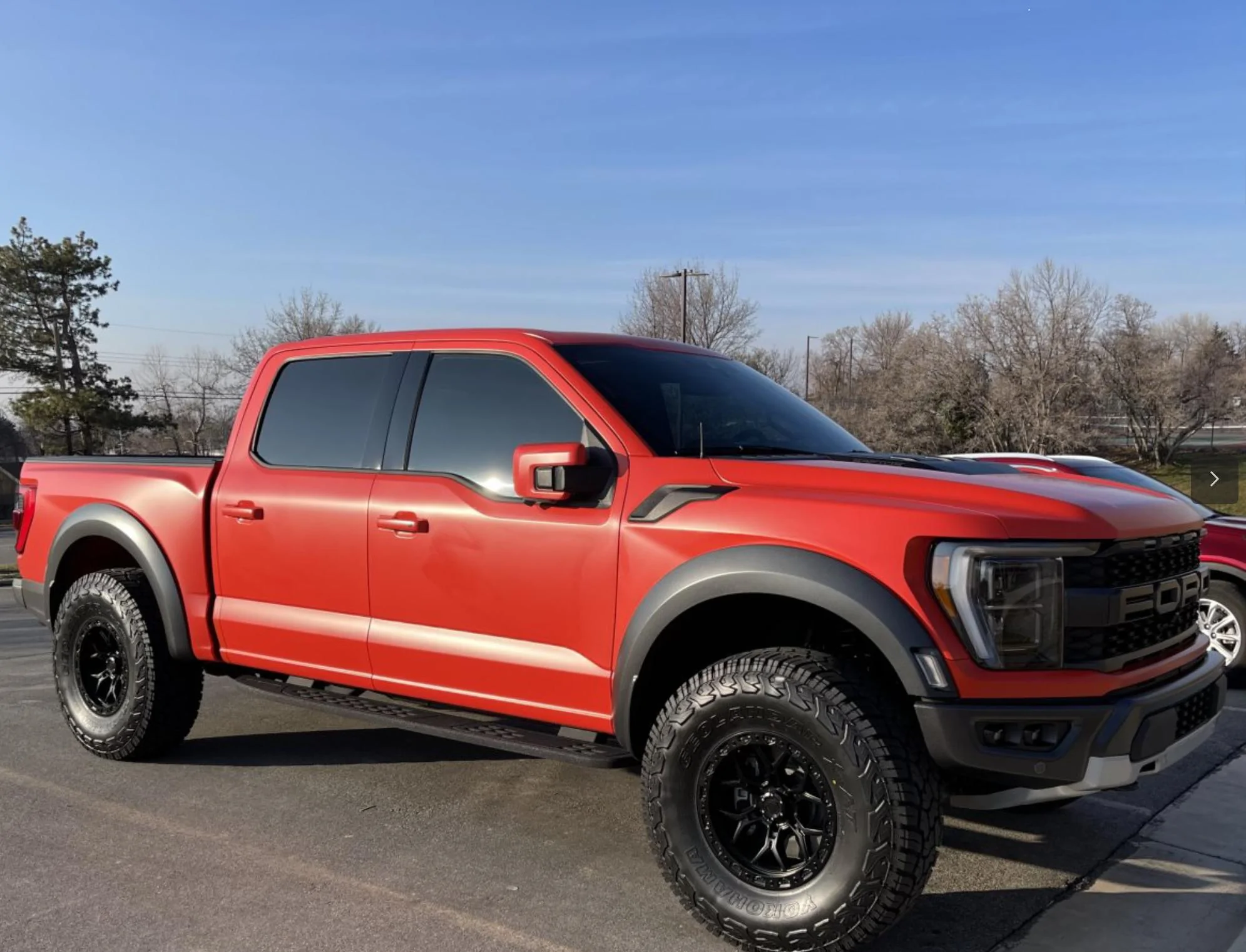Ford Bronco Code Orange in person 610F4B0F-75FE-4A5B-A584-46D0526343C6