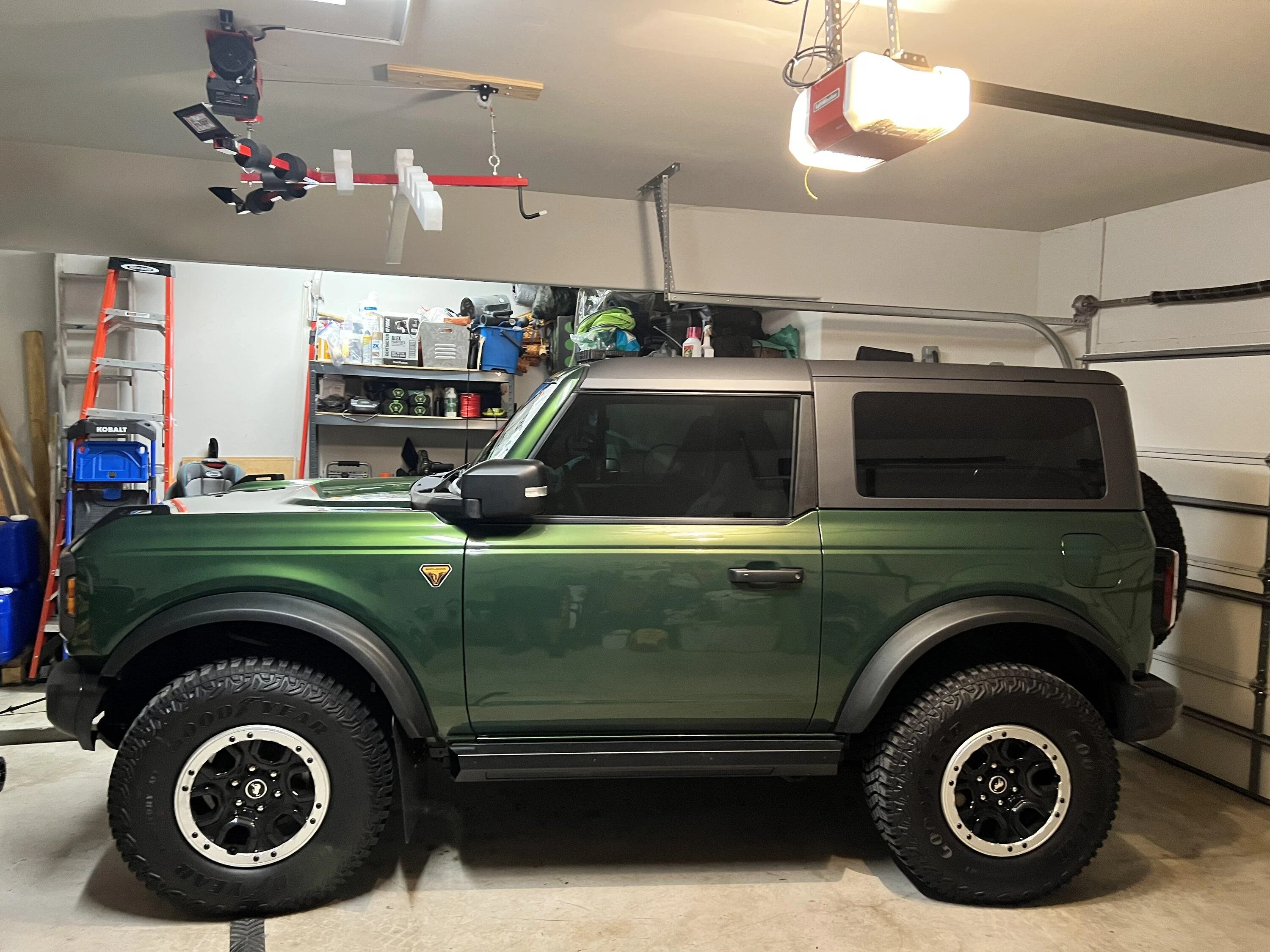Ford Bronco Factory Roof Rack- does it make it harder to remove top? IMG_3033